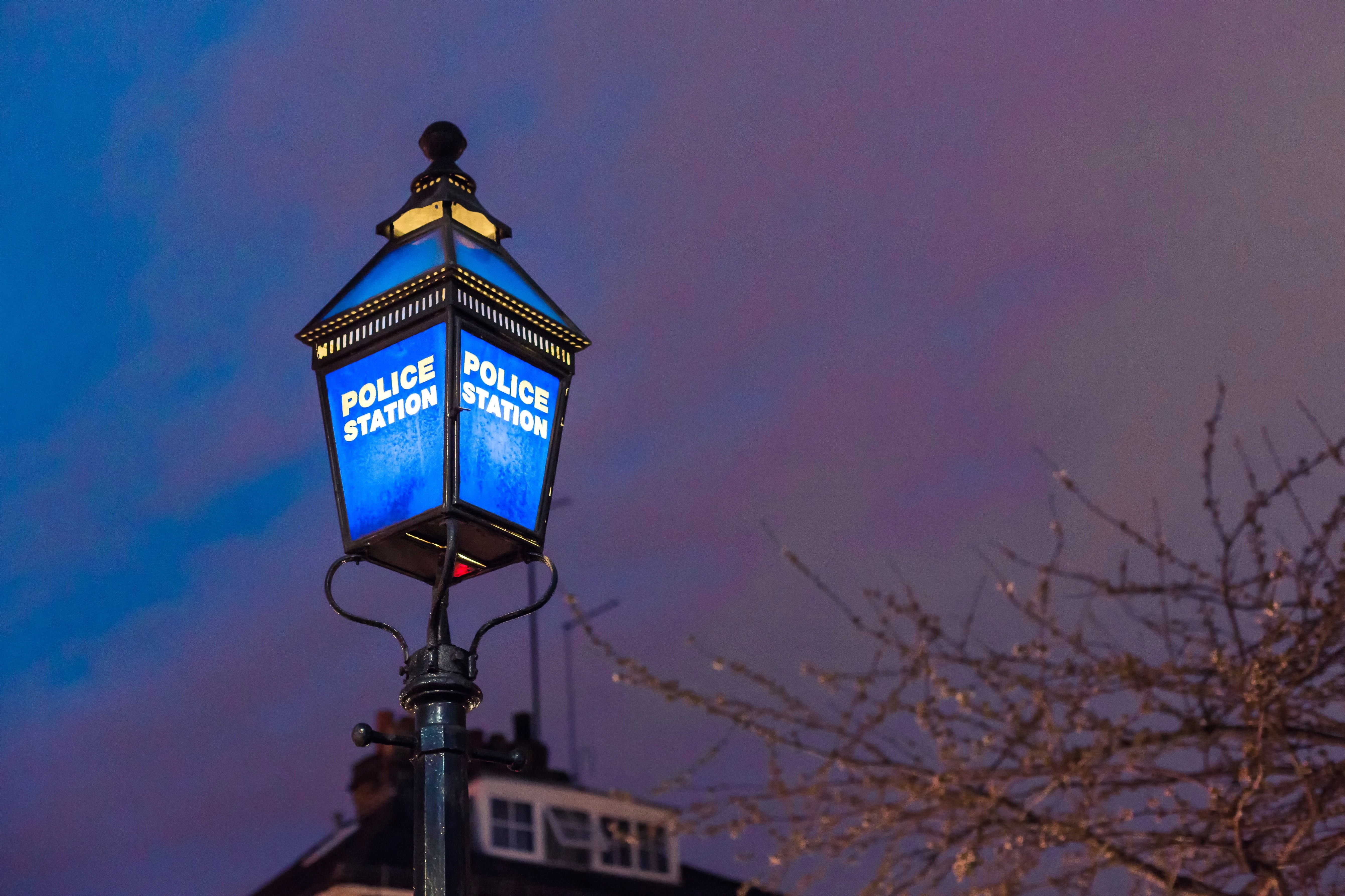 sign, night, sky, illuminated, electric, lighting equipment, lantern, dusk, nature, streetlamp, building exterior, communication, street light, outdoors, HD Wallpaper