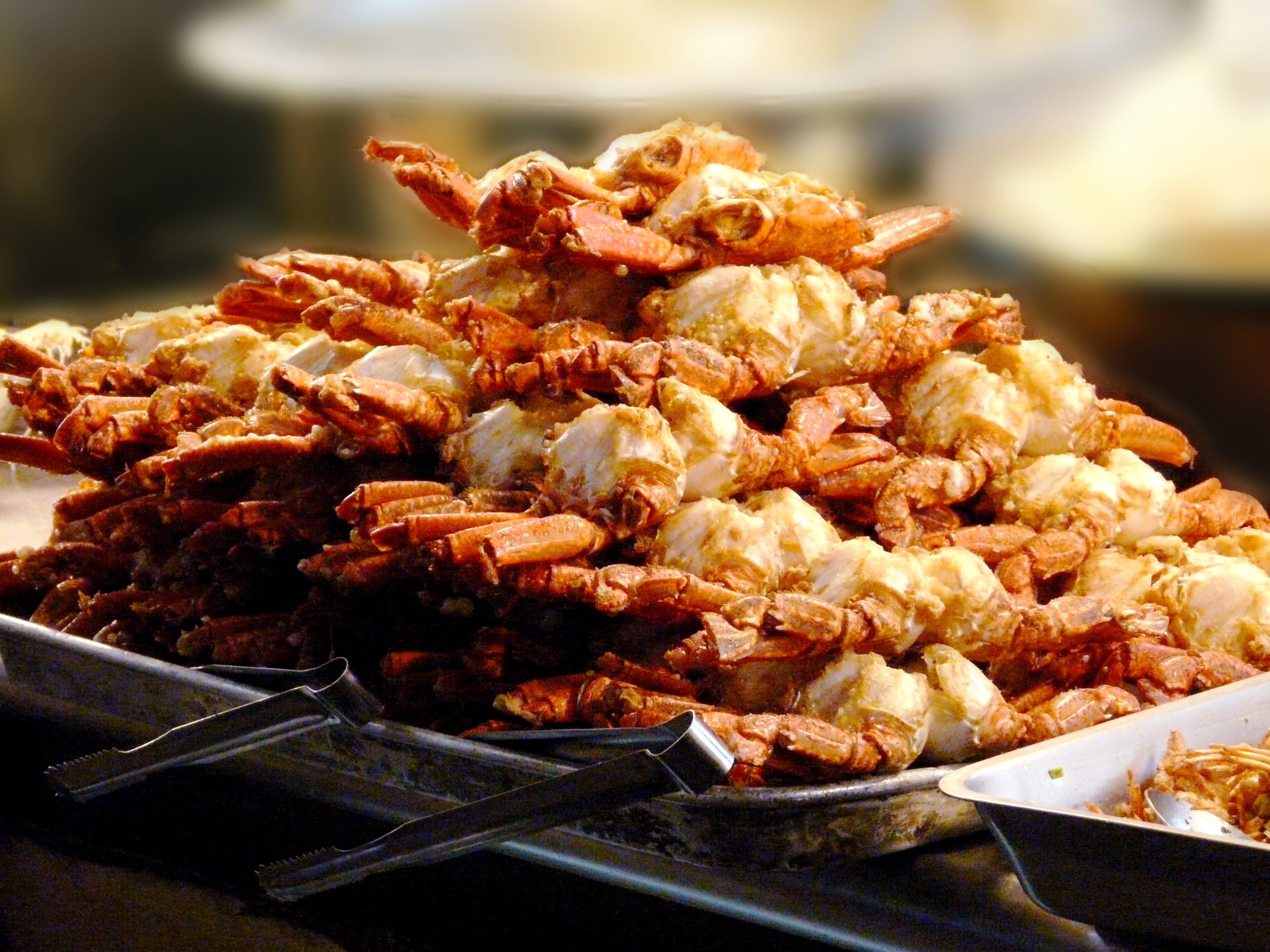chicken, fried, taiwanese, focus on foreground, still life, seafood, night, dinner, taiwan, oriental, wellbeing, delicious, eat, snack, asia, taipei, crab, HD Wallpaper
