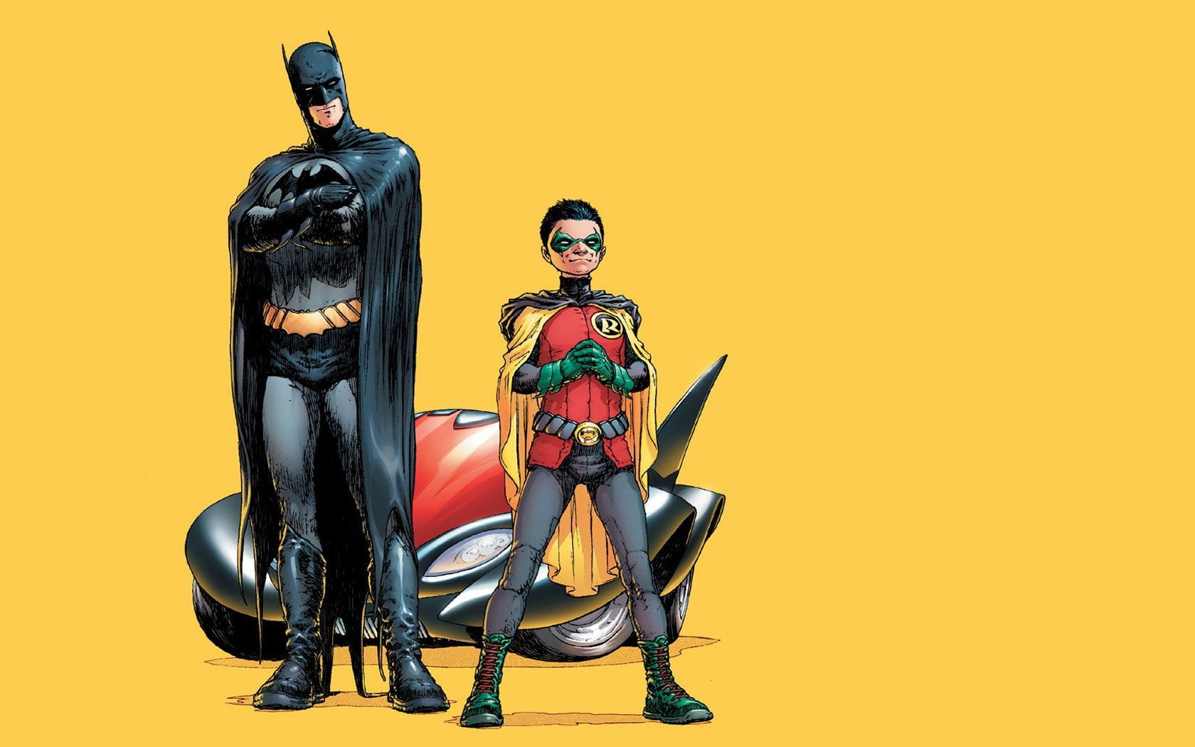 comic, superheroes, comics, 720P, books, icon, frank, batman, quitely, robin, HD Wallpaper