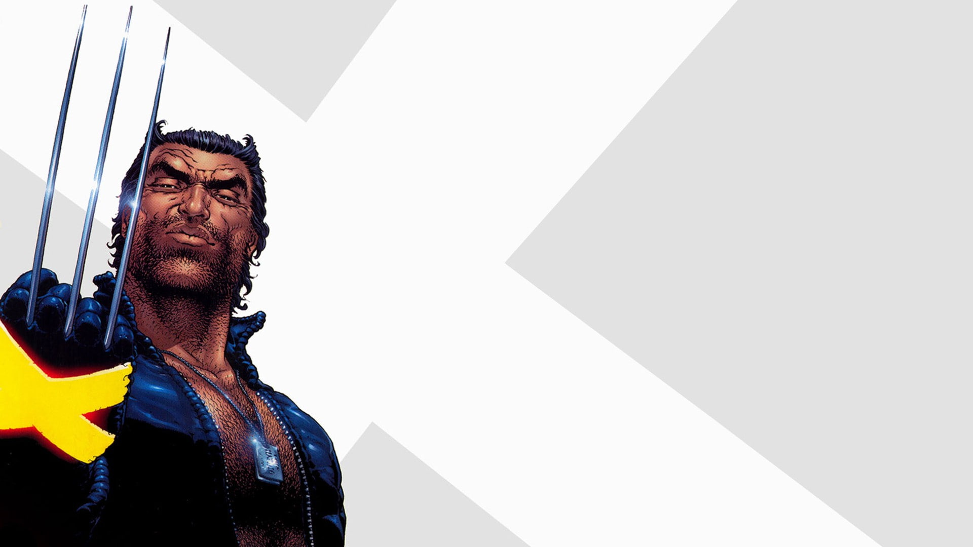 wall - building feature, comics, indoors, males, Frank Quitely, standing, real people, one person, copy space, 1080P, facial hair, beard, casual clothing, HD Wallpaper