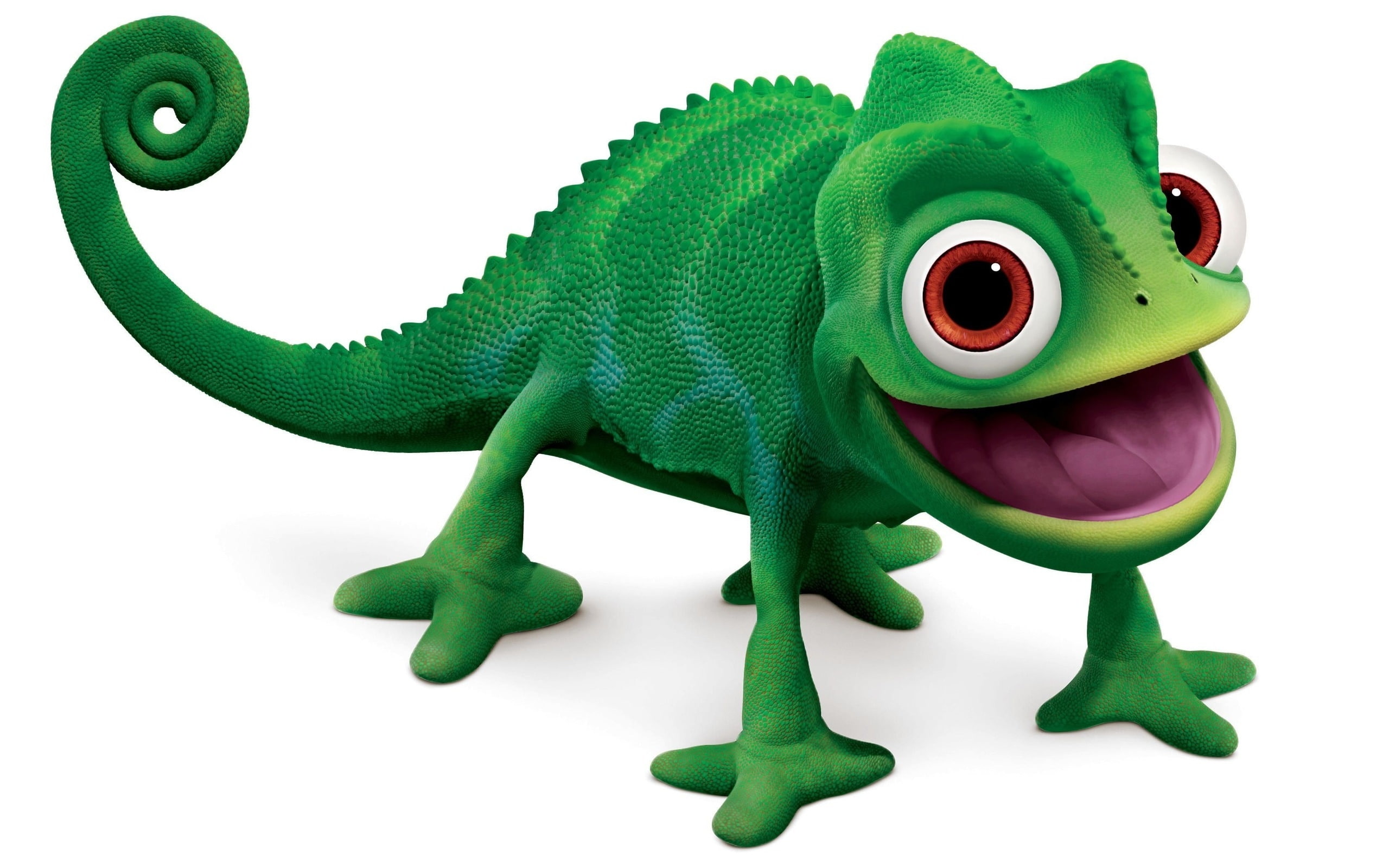 green, happy, dinosaur, character, toys, background, 2K, animals, iguana, funny, cartoon, HD Wallpaper