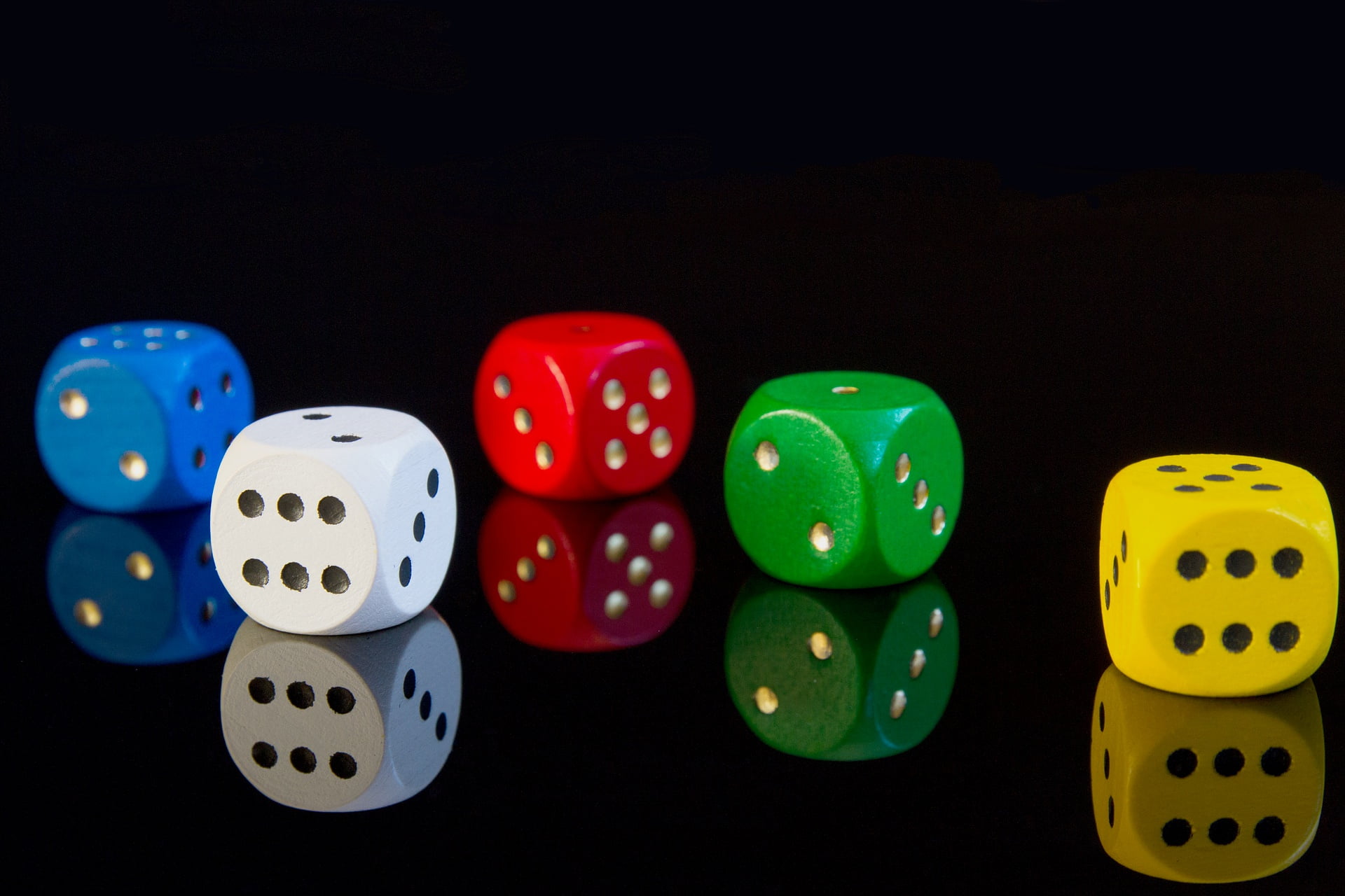 game of chance, no people, relaxation, indoors, gambling, leisure activity, black background, Green, multi colored, 1080P, Red, still life, studio shot, HD Wallpaper
