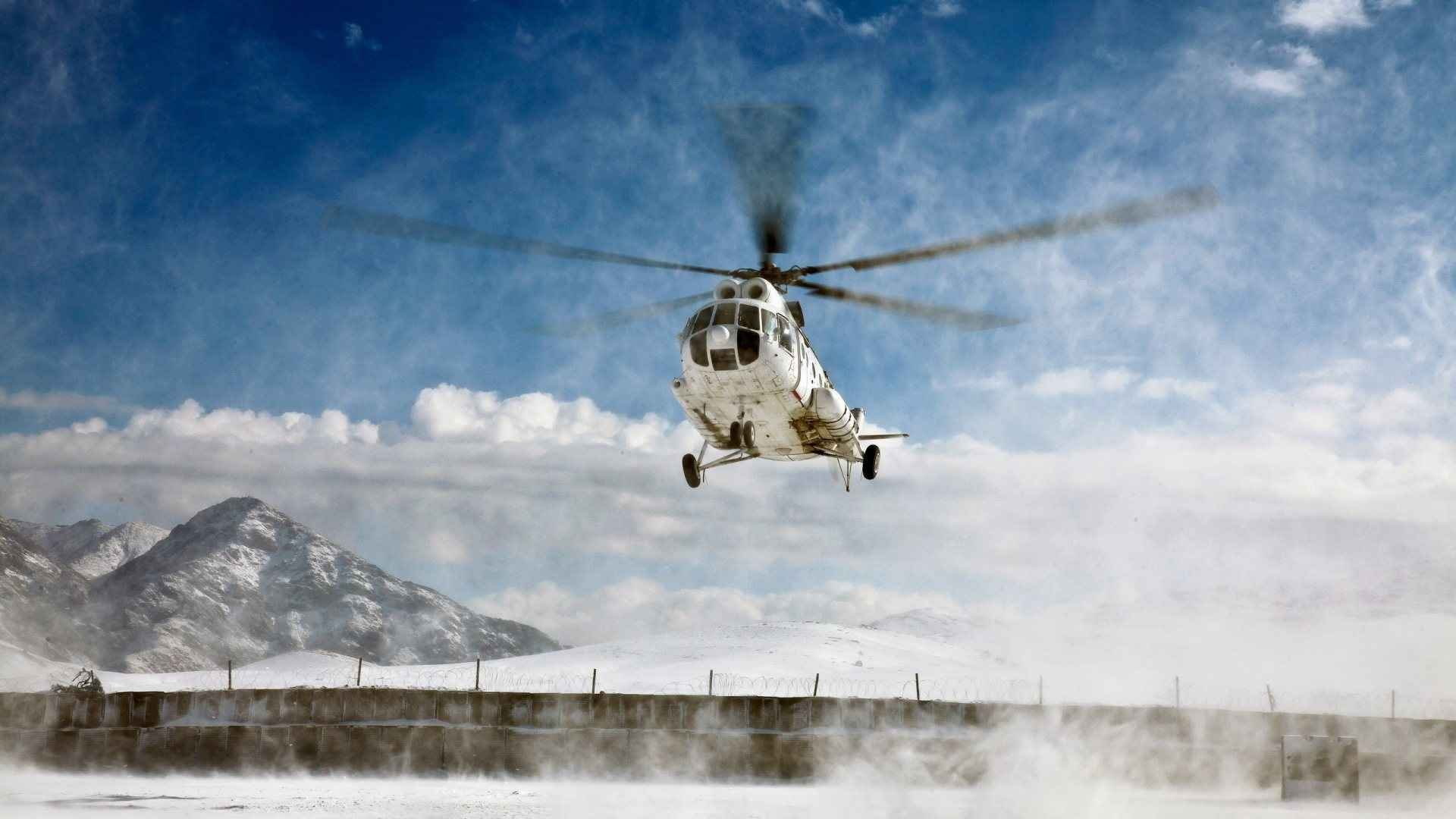 1080P, mi8, snow, helicopters, HD Wallpaper