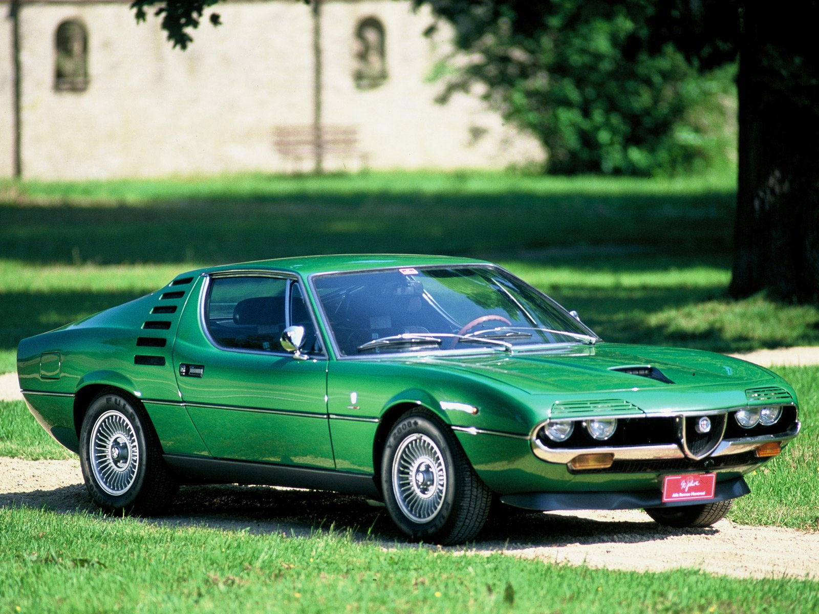 supercar, romeo, classic, montreal, 105, 1970 77, alfa, 720P, HD Wallpaper