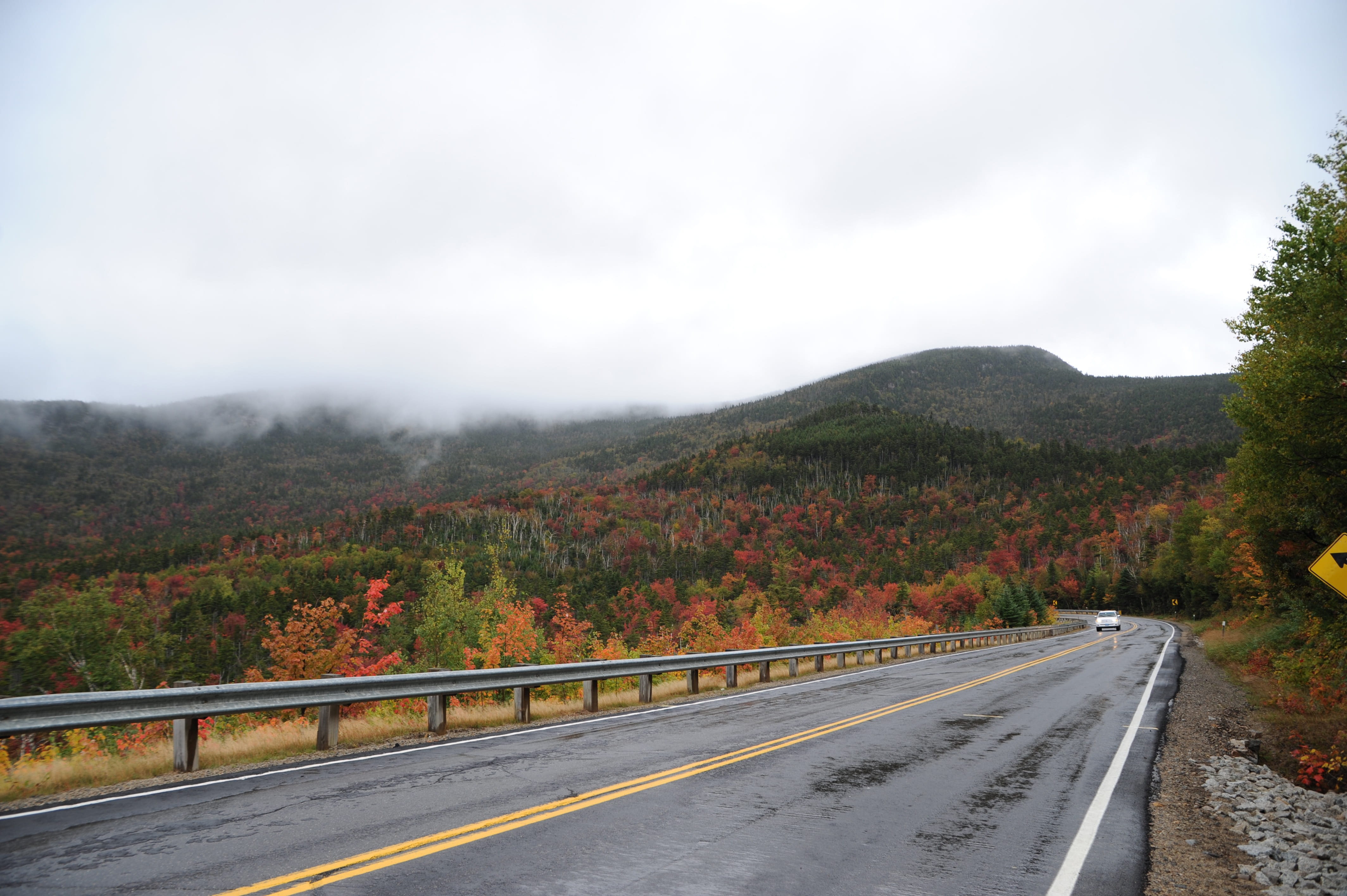 sky, scenics, beauty in nature, North Conway, usa, outdoors, no People, travel Locations, landscape, margit wallner, country road, transportation, highway, HD Wallpaper