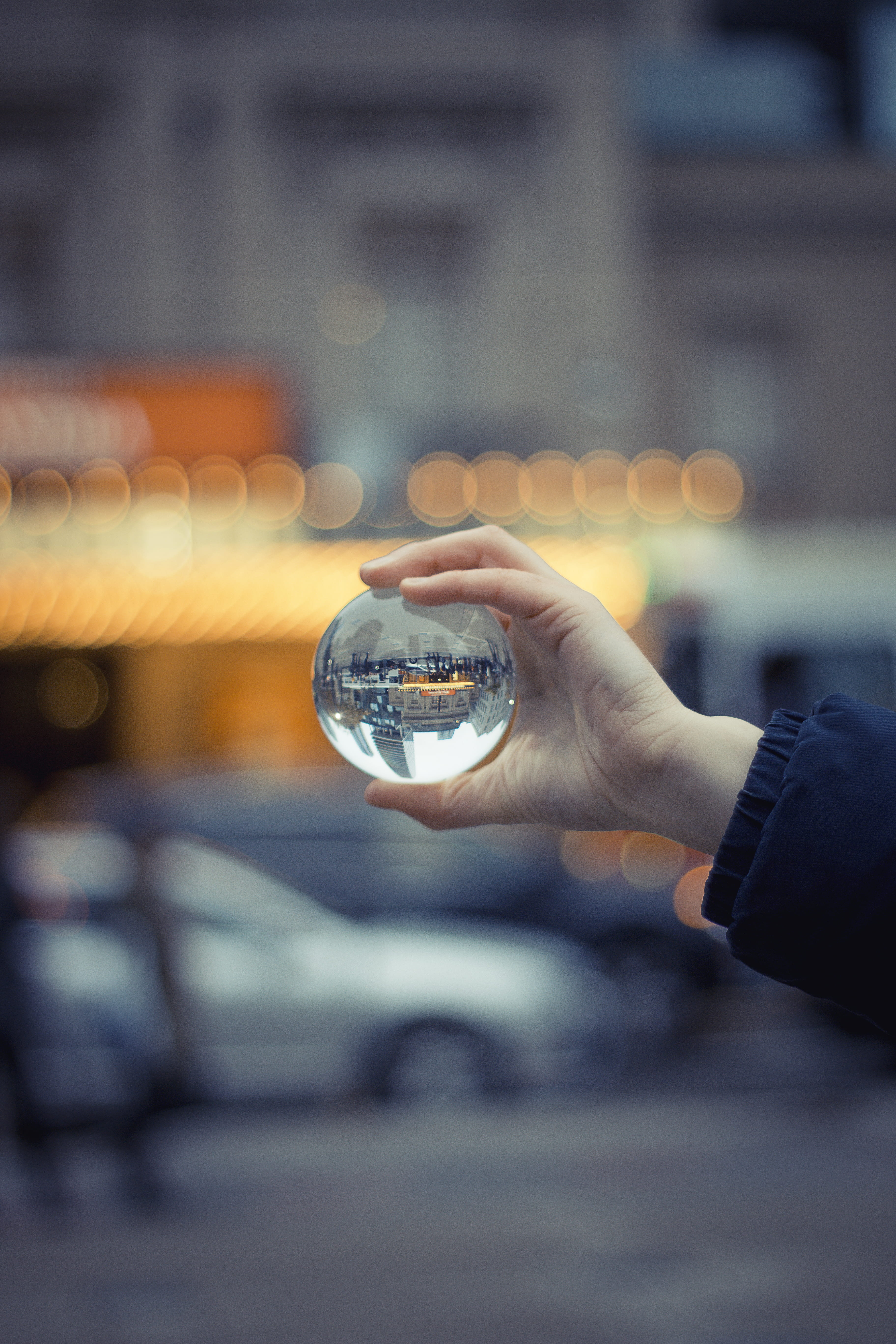 transparent, macro, adult, glass, transportation system, one person, hand, action, focus on foreground, glass - material, human hand, round, person, shot, Phone HD Wallpaper