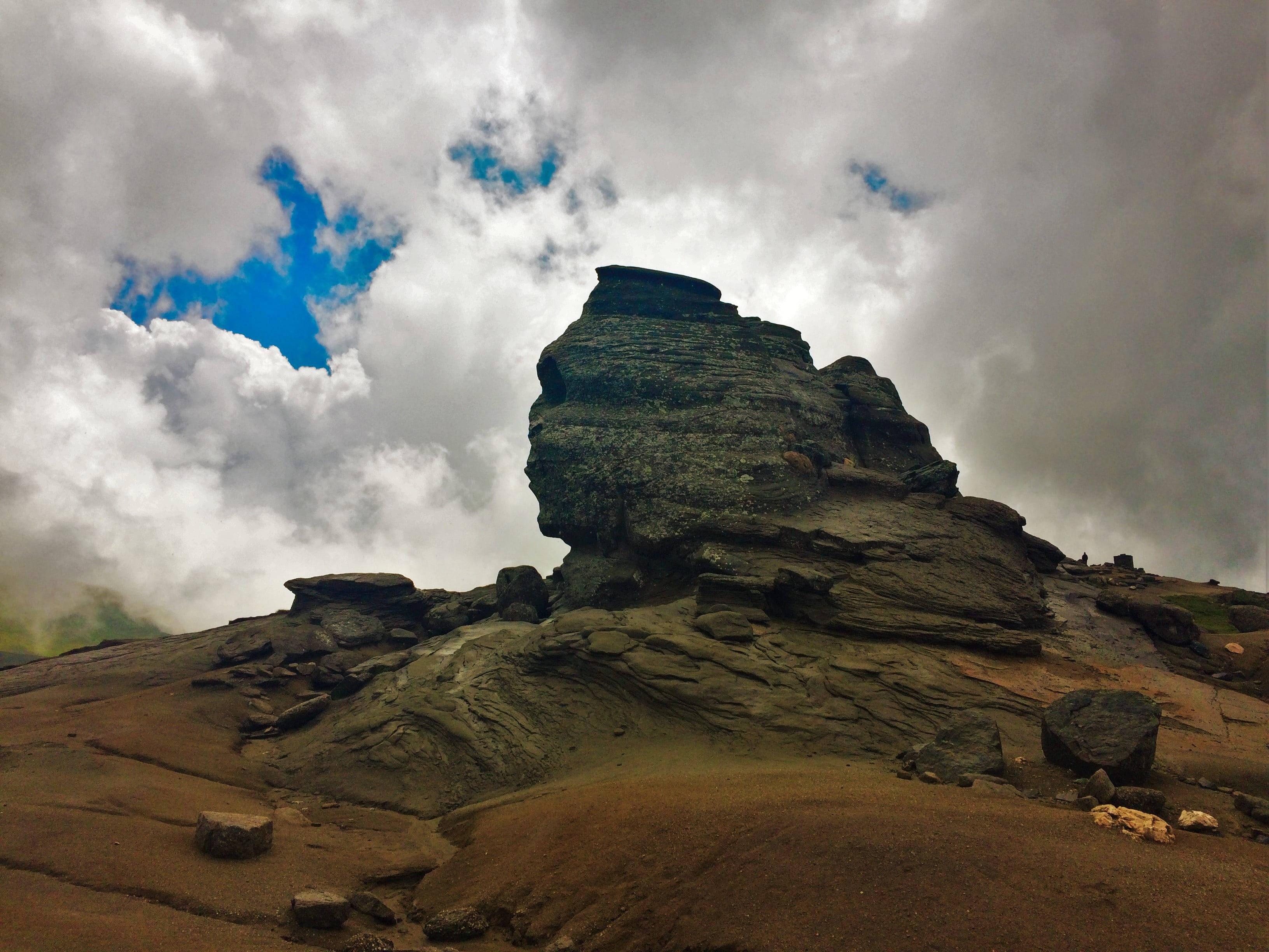 non-urban scene, scenics - nature, travel destinations, sky, landscape, no people, eroded, power in nature, rock formation, environment, romania, carpathian, HD Wallpaper