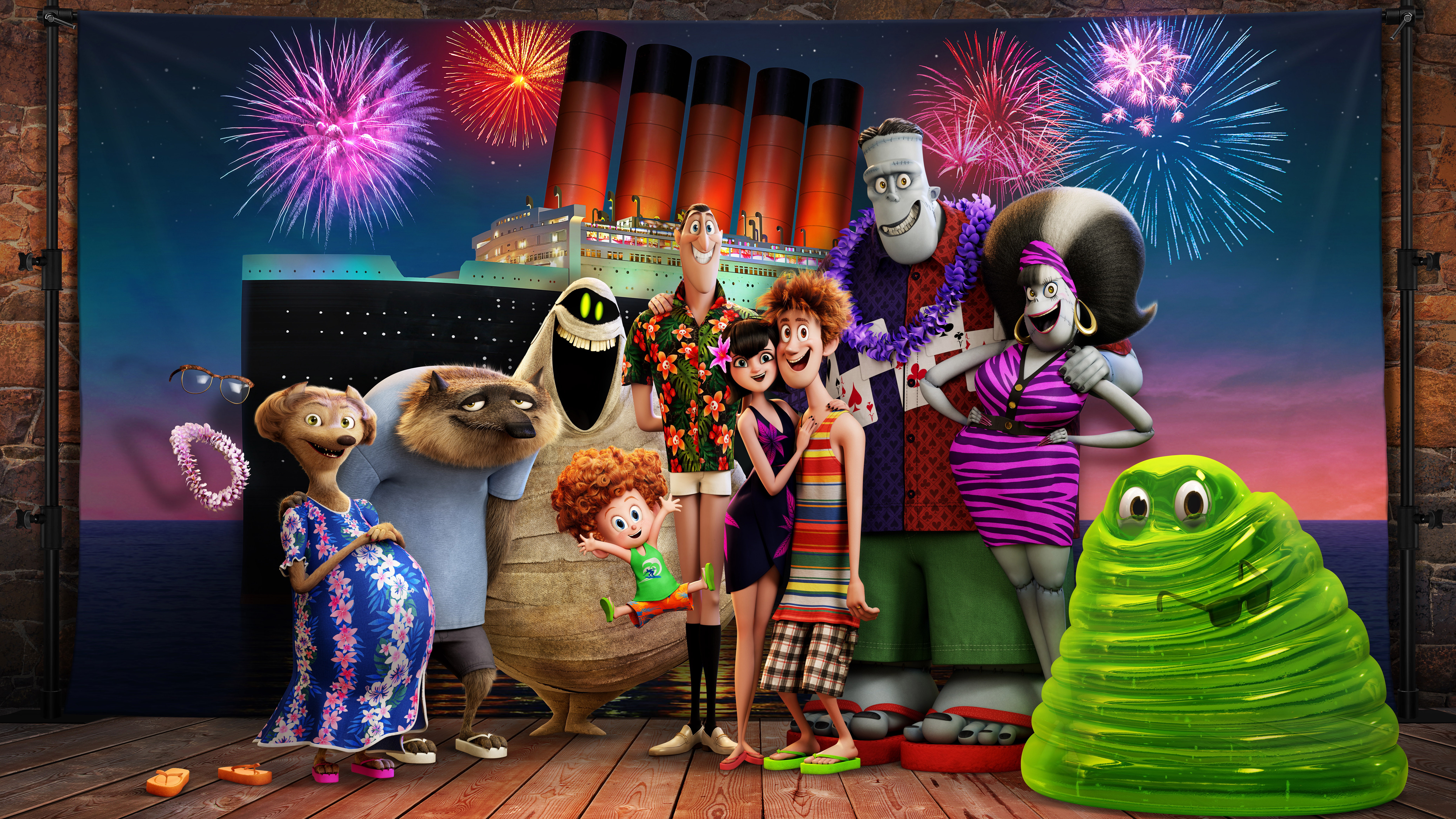 Animation, 4K, 5K, 8K, Hotel Transylvania 3, 2018, HD Wallpaper