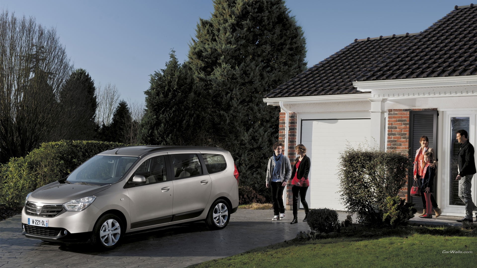car, urban, Dacia, 1080P, vehicle, Dacia Lodgy, HD Wallpaper