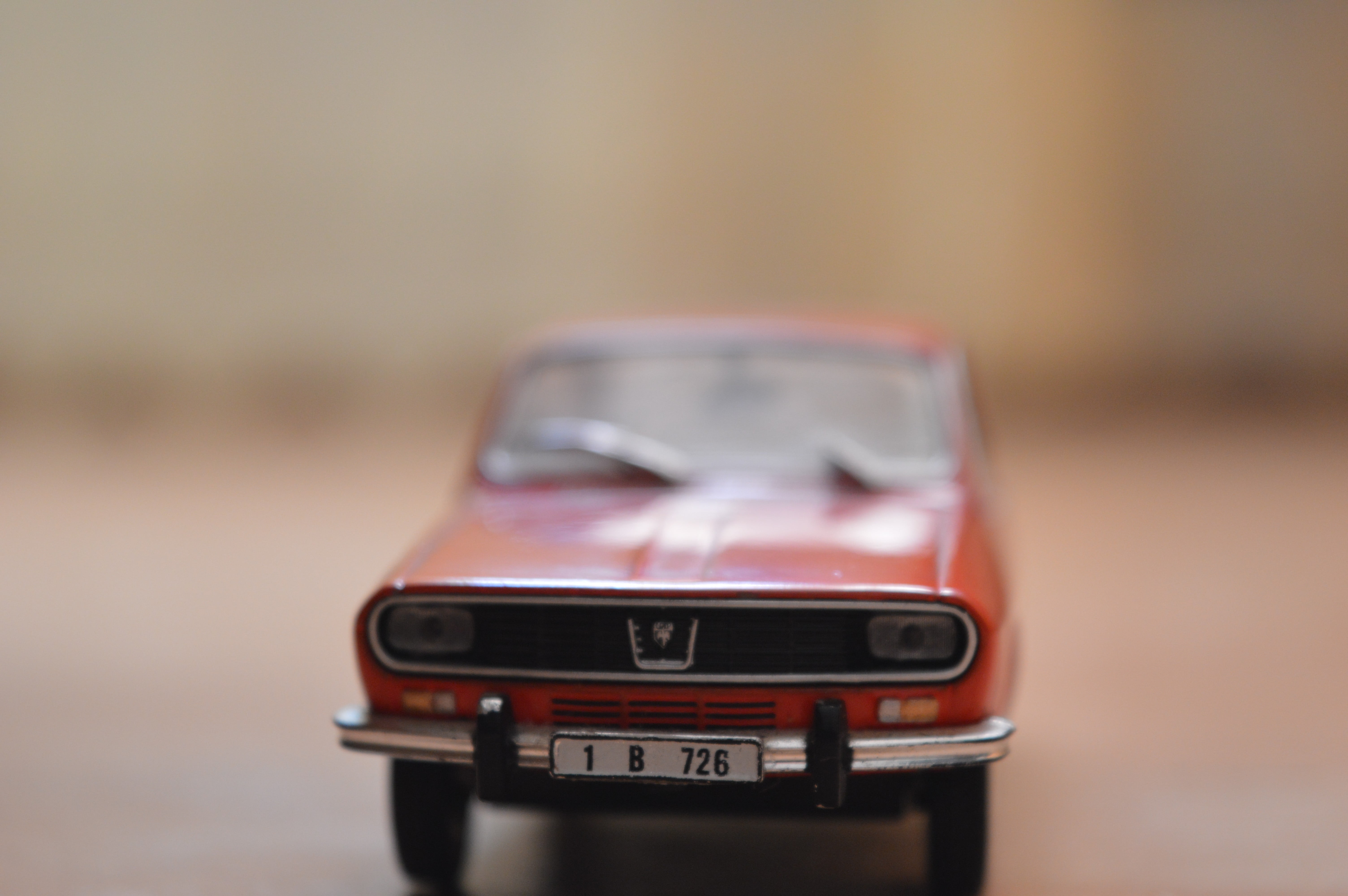 close-up, selective focus, fob, retro styled, Dacia 1300, single object, toy, toy car, land vehicle, 5K, motor vehicle, mode of transportation, focus on foreground, HD Wallpaper