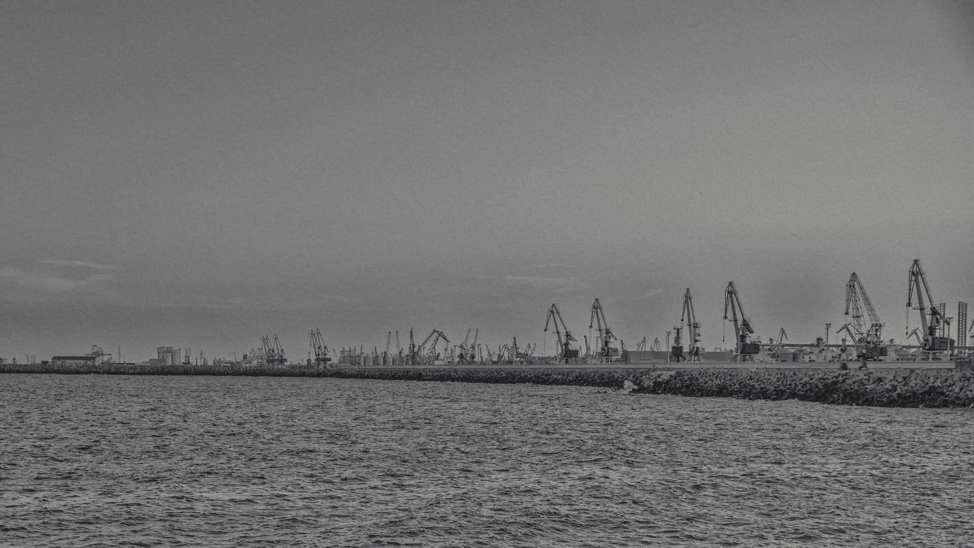 1080P, ports, ship, Romania, HD Wallpaper