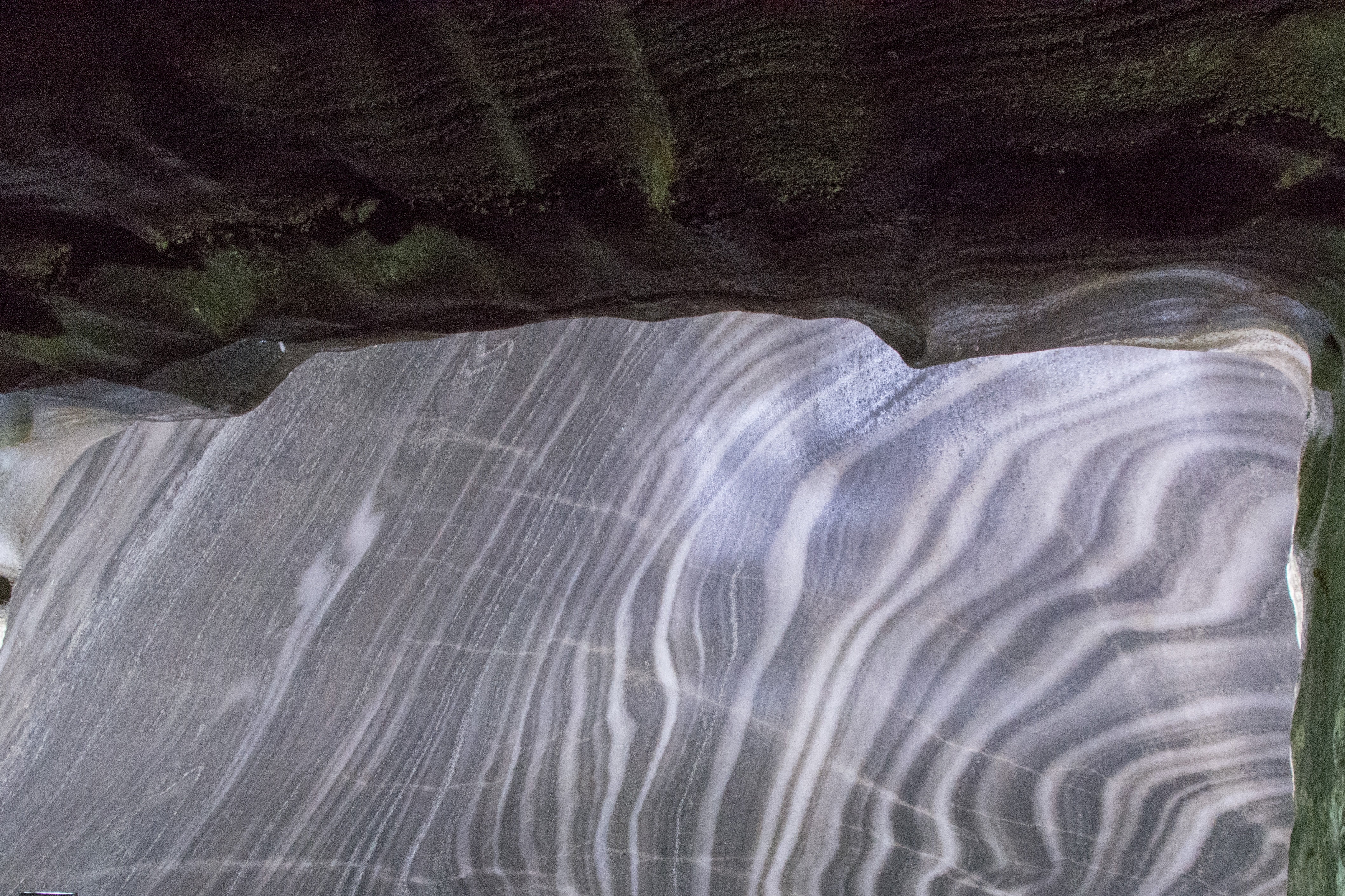 eroded, salt, rock formation, pattern, rock - object, transylvania, backgrounds, rumania, salina turda, 4K, rock, mine, water, cave, cluj, turda salt mine, HD Wallpaper