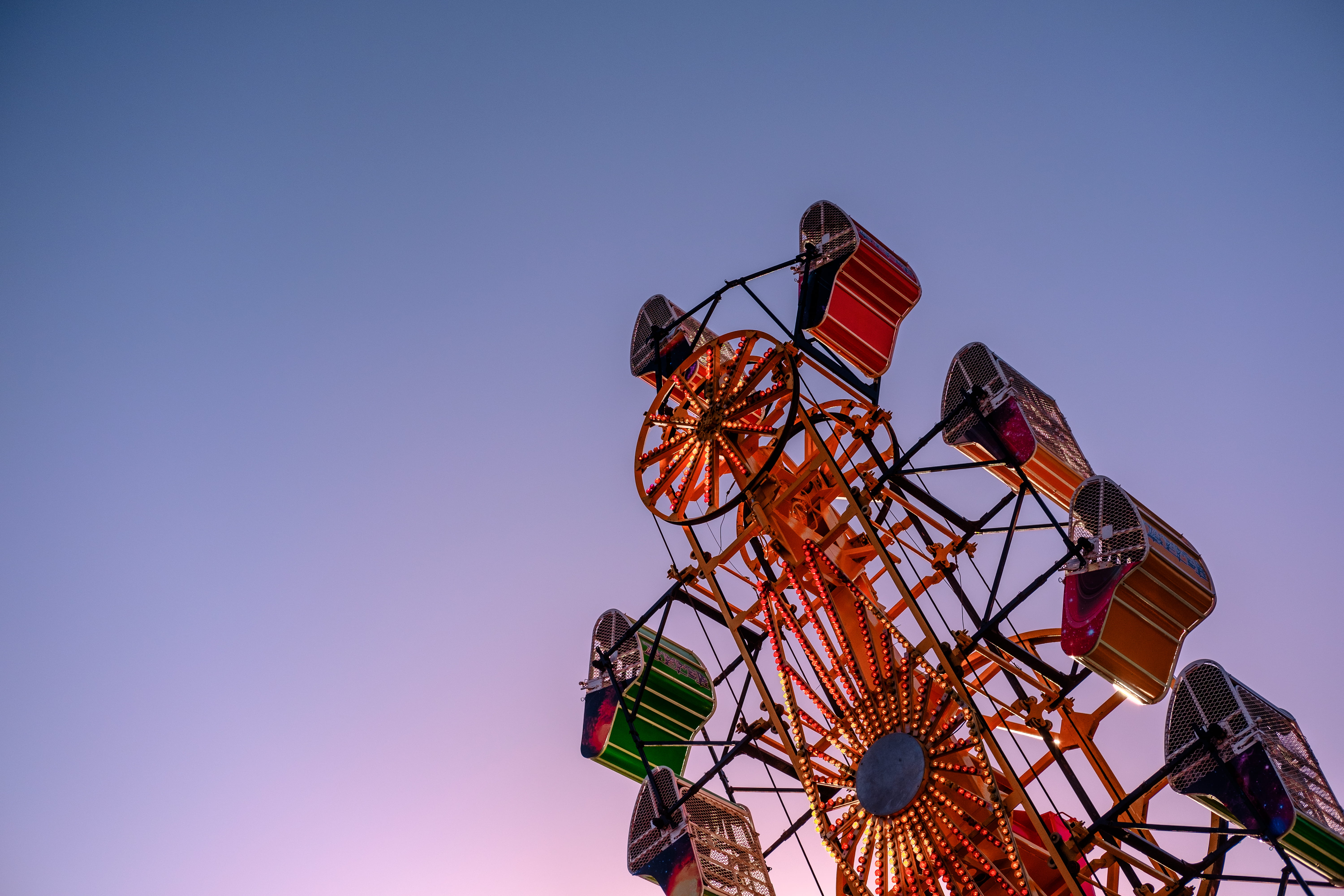 machine, red, metal, fun, blue, carnival ride, fuel and power generation, carnival, australia, arts culture and entertainment, amusement park, low angle view, HD Wallpaper