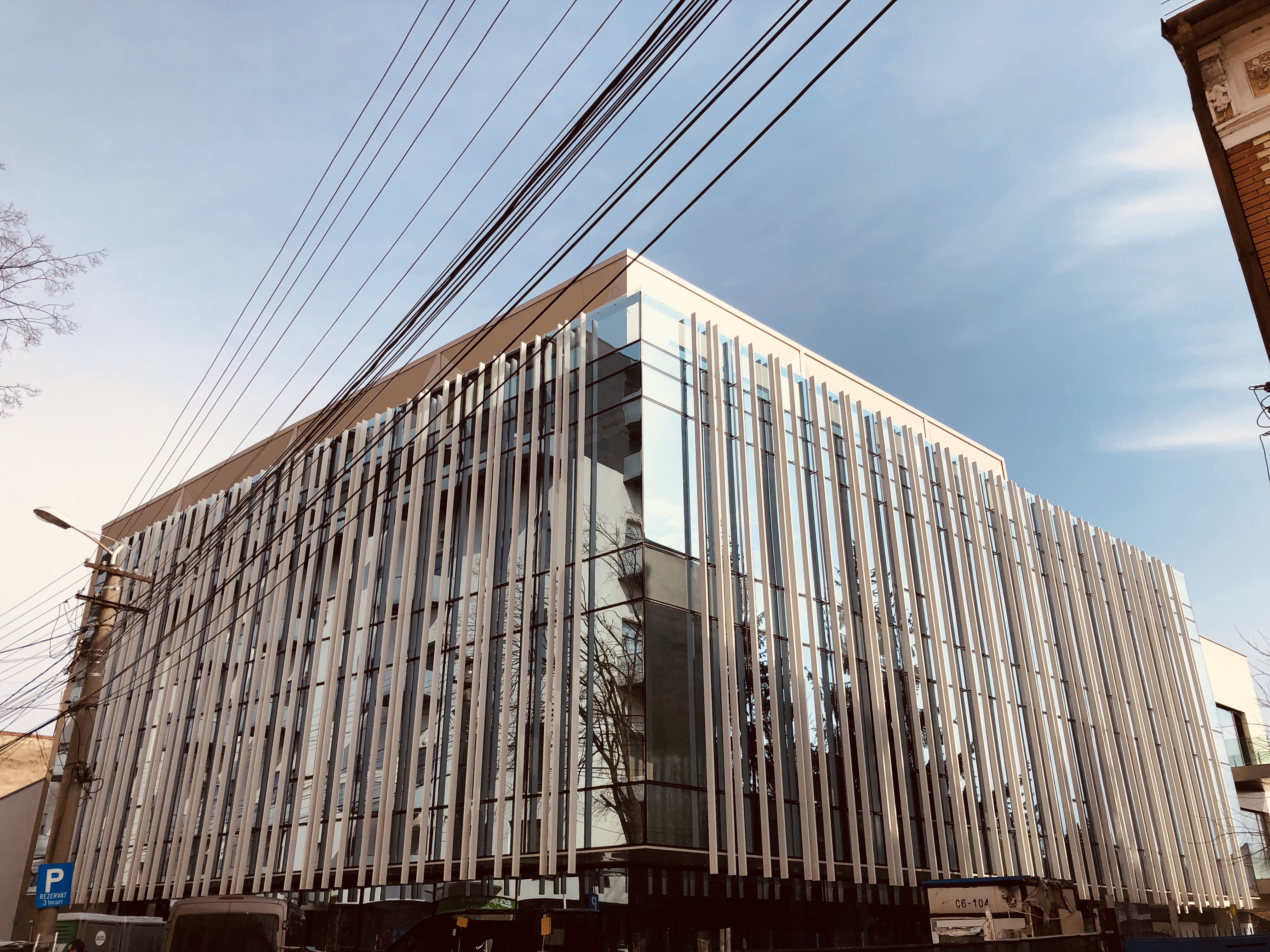 amazing, romania, glass - material, clujnapoca, reflection, plant, town, beautiful, office building, cluj napoca, arhitecture, industry, 4K, nature, urban, HD Wallpaper