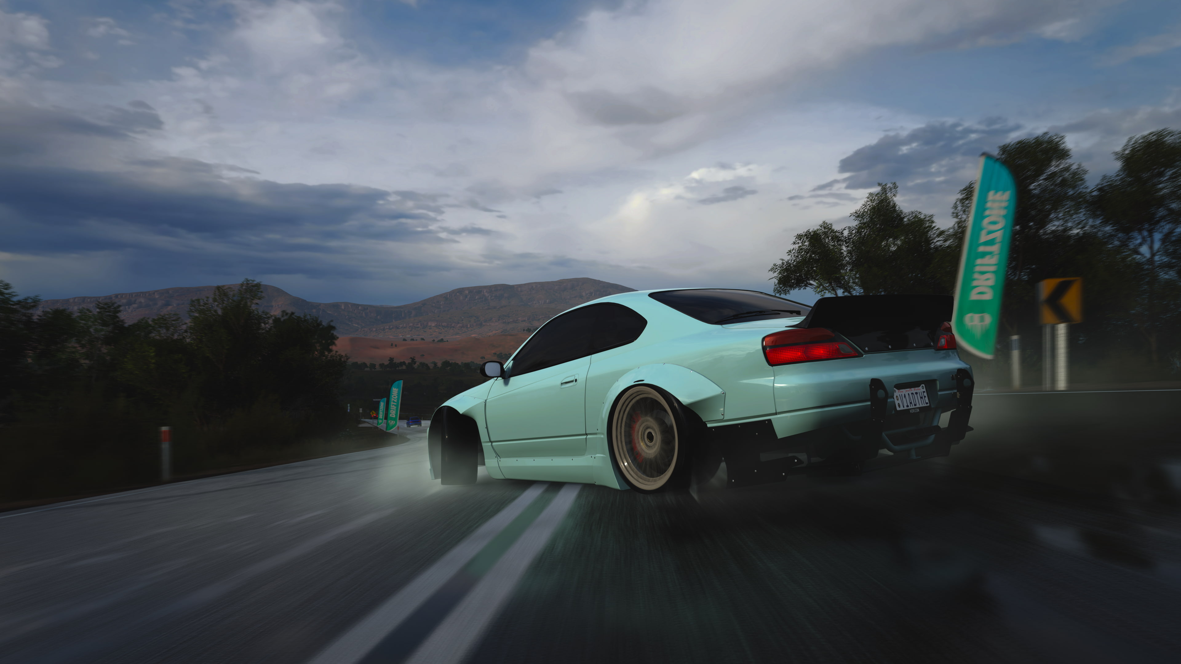 no people, forza horizon 3, nature, sign, on the move, land vehicle, road, mode of transportation, street, Forza, day, motion, road marking, car, motor vehicle, HD Wallpaper