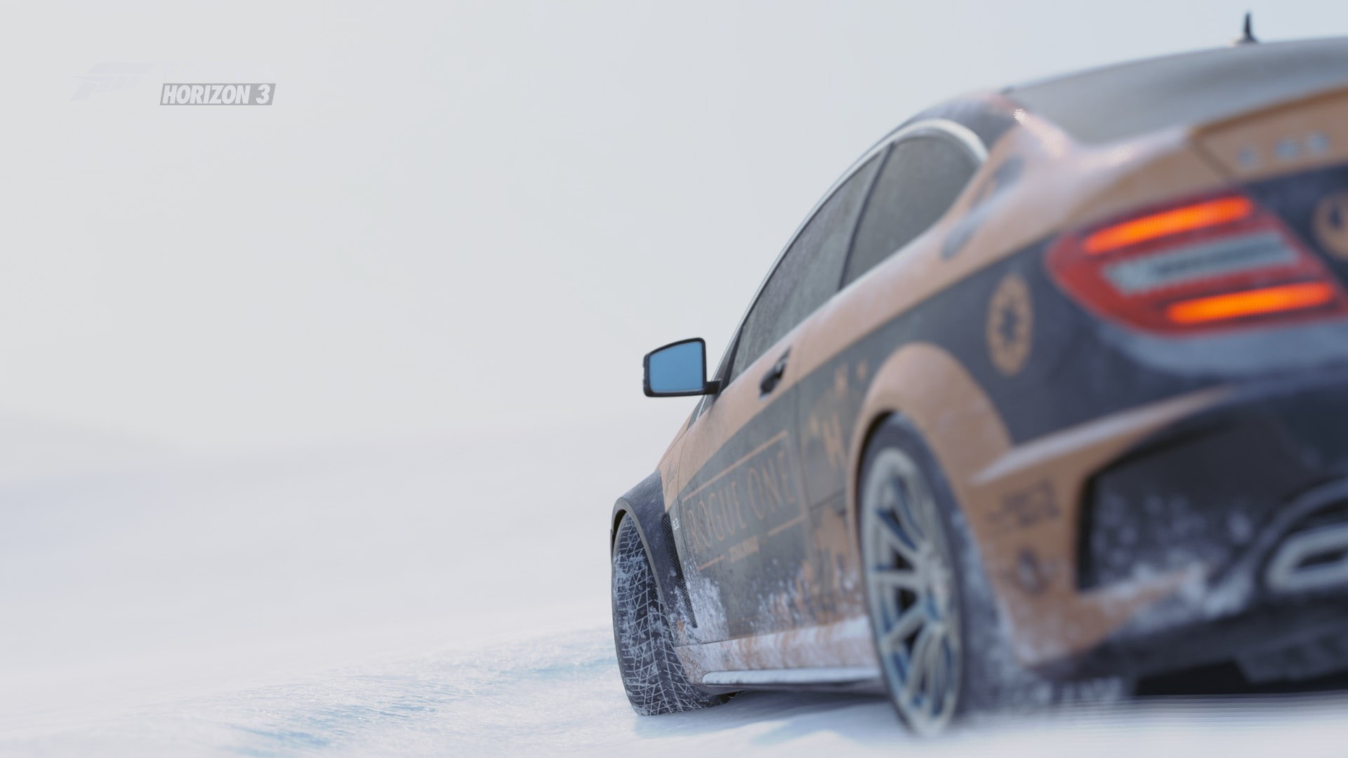 forza horizon 3, motor vehicle, wheel, transportation, communication, travel, video games, copy space, sky, selective focus, car, land vehicle, winter, HD Wallpaper