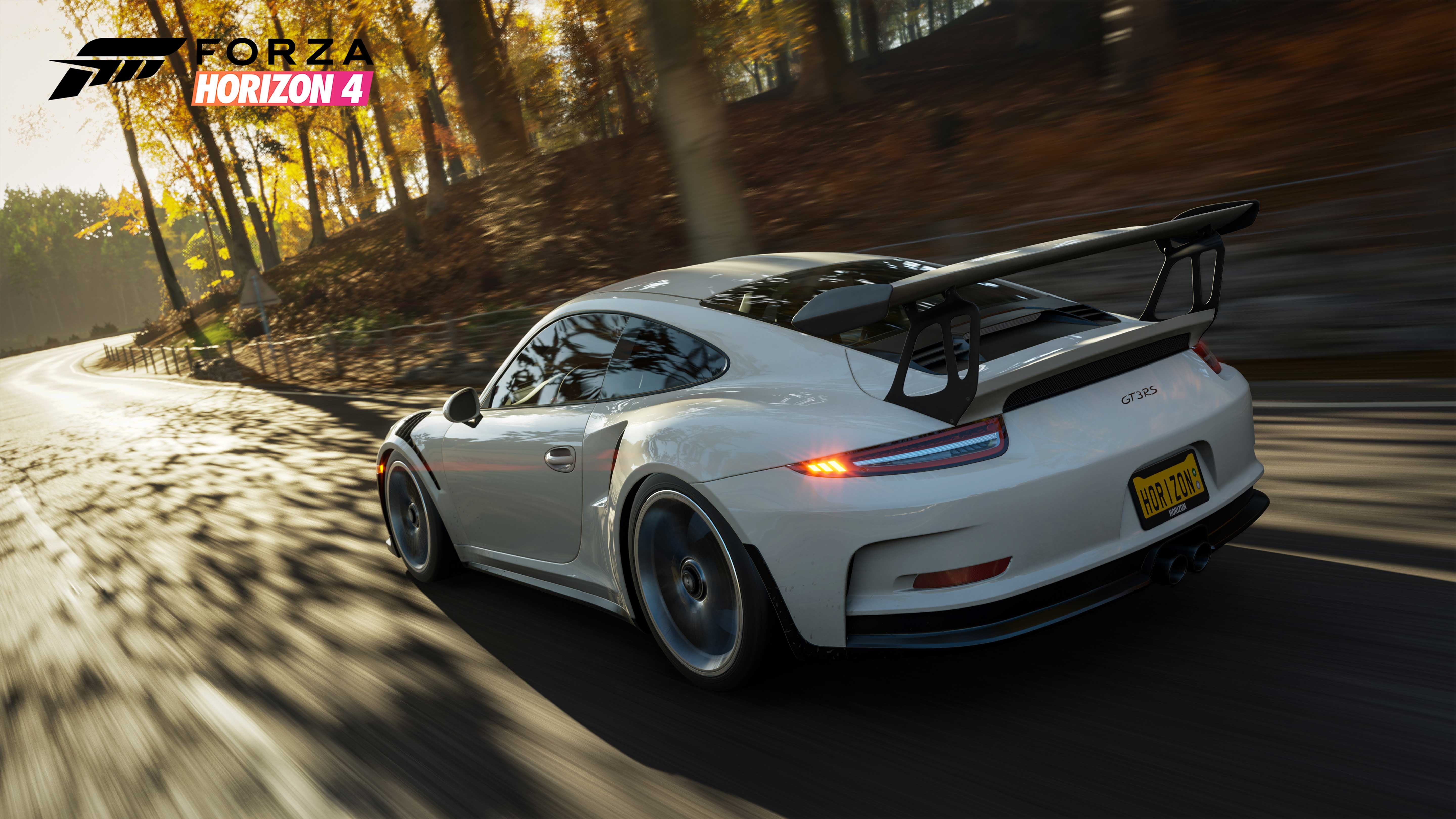 Porsche, 5K, game, Forza Horizon 4, Microsoft, 911, 2018, GT3 RS, HD Wallpaper