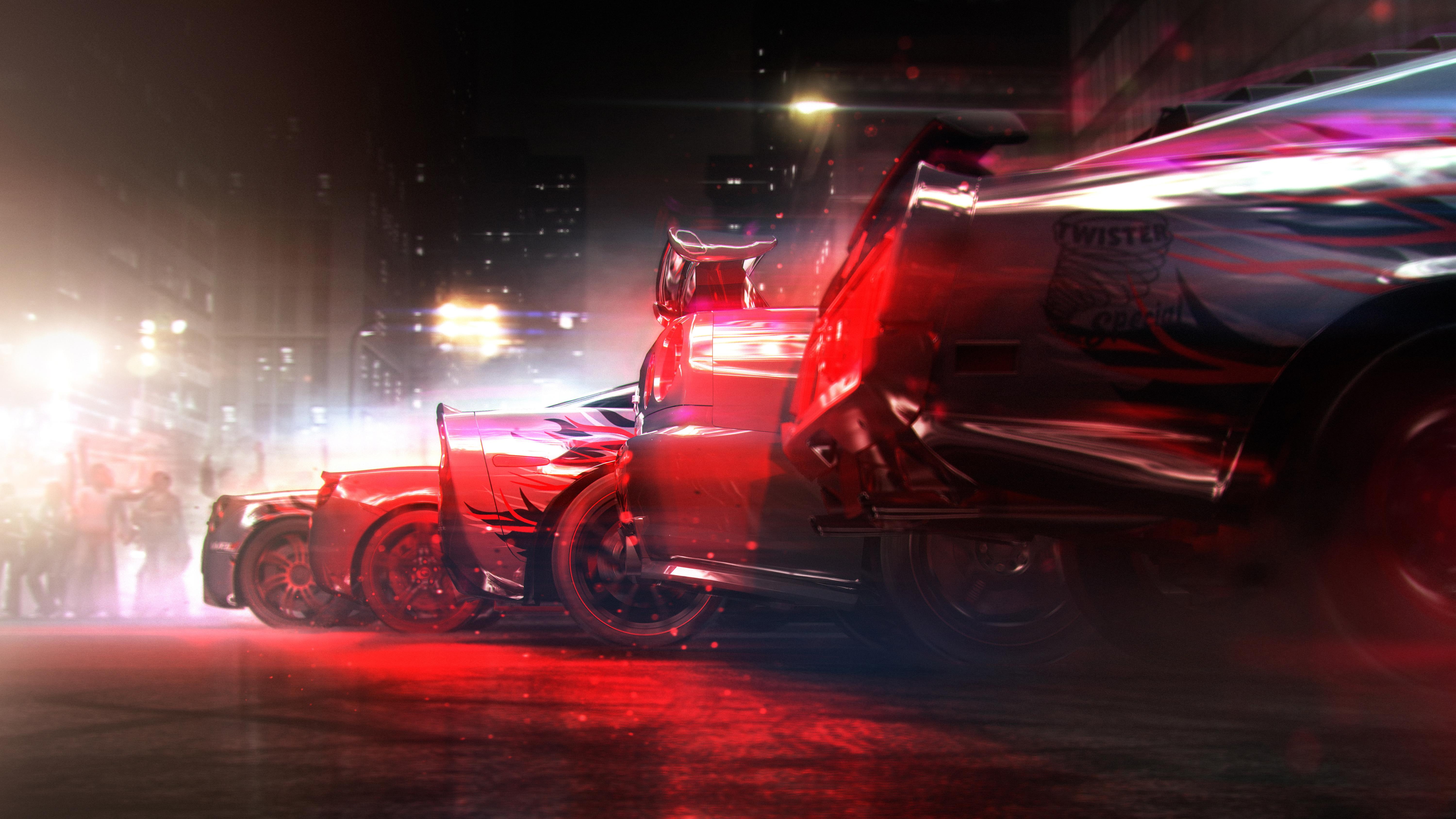 grid 2, 5K, hd, grid, racing cars, cars, 4k, 5k, games, HD Wallpaper