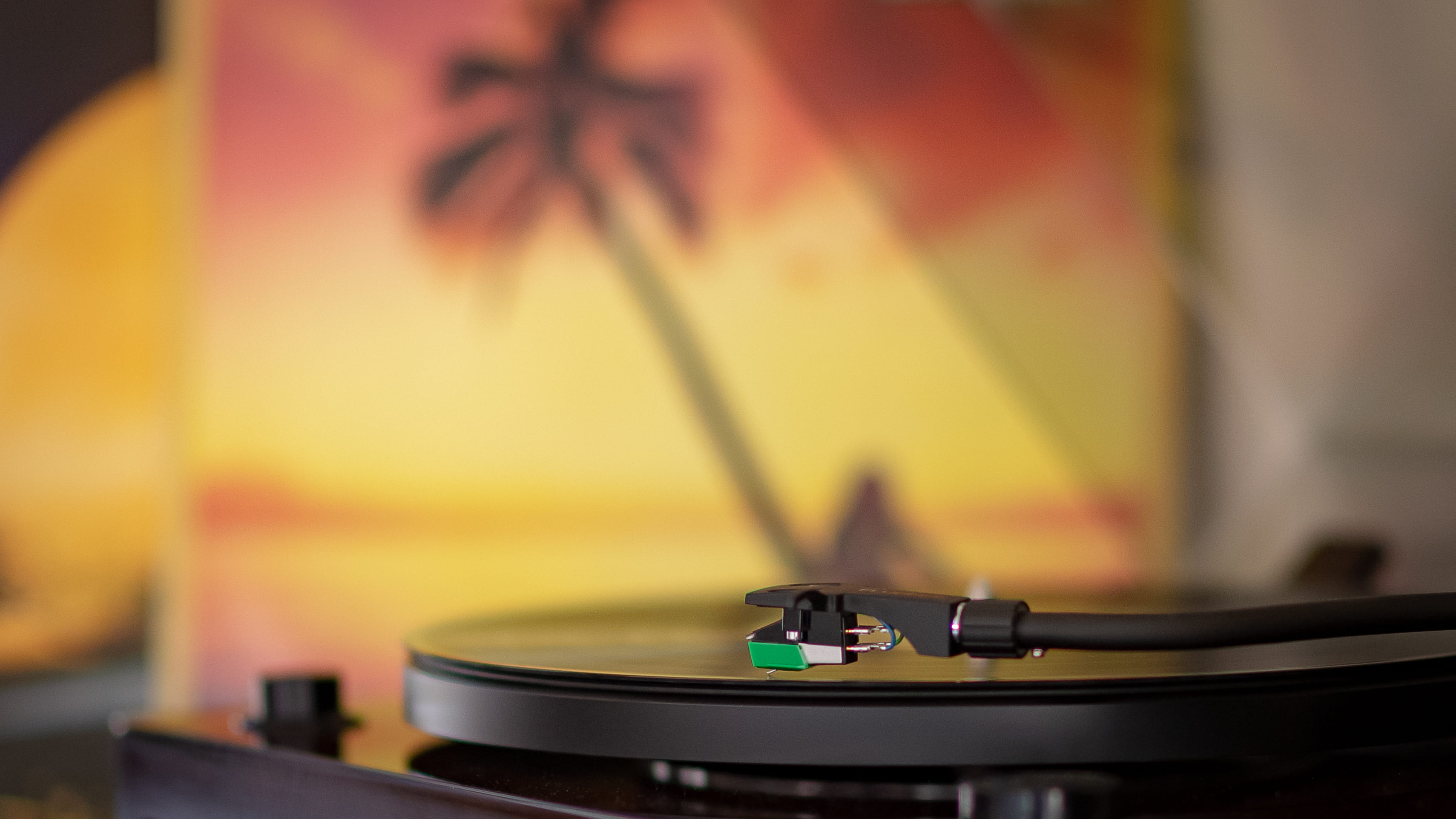 retro styled, disk, album, focus on foreground, human, musical instrument, turn table, machine, vinyl, spinning, arts culture and entertainment, selective focus, HD Wallpaper