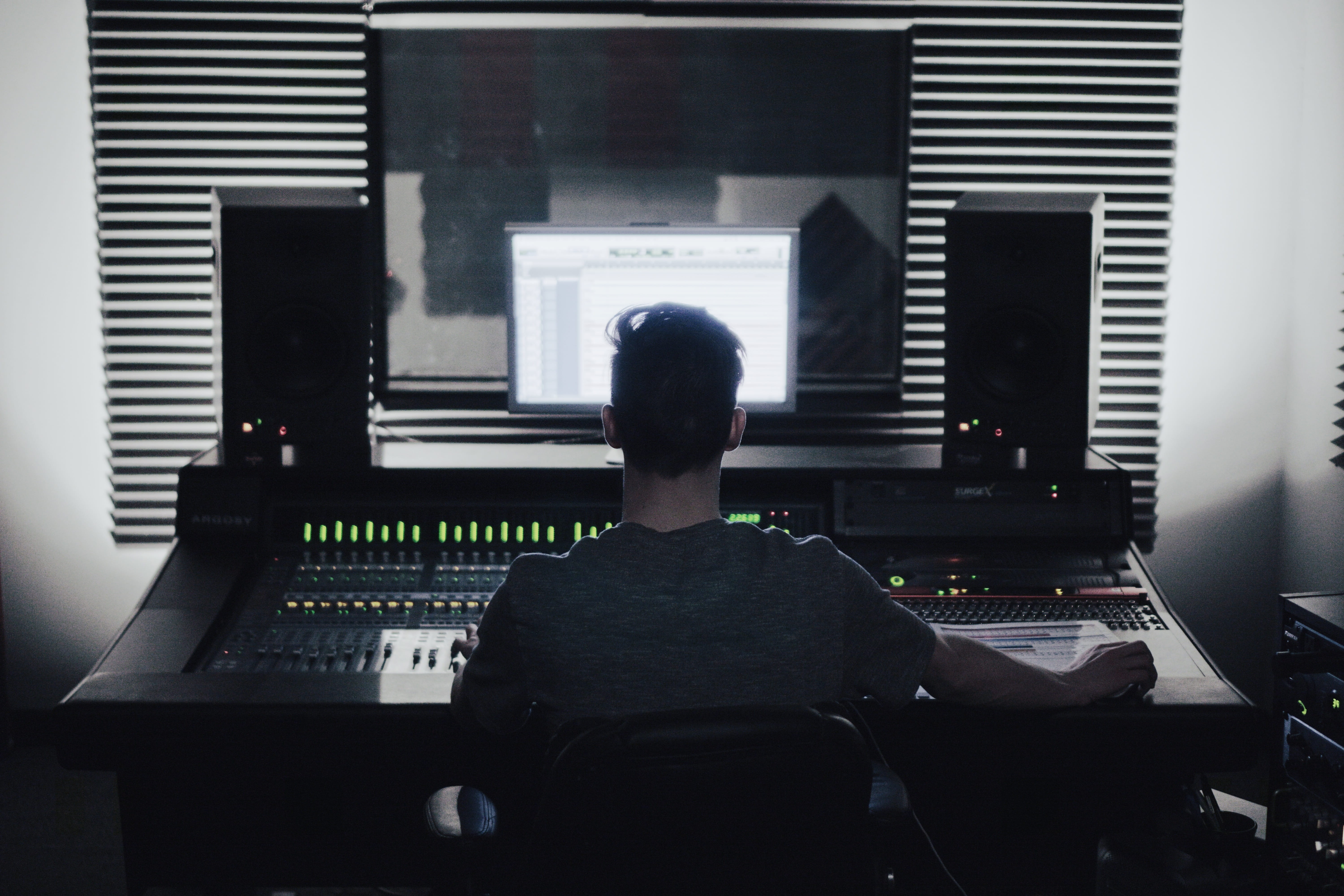 sound, mixer, keyboard instrument, music, people, arts culture and entertainment, technology, man, electronics, tech, sound recording equipment, musical equipment, HD Wallpaper