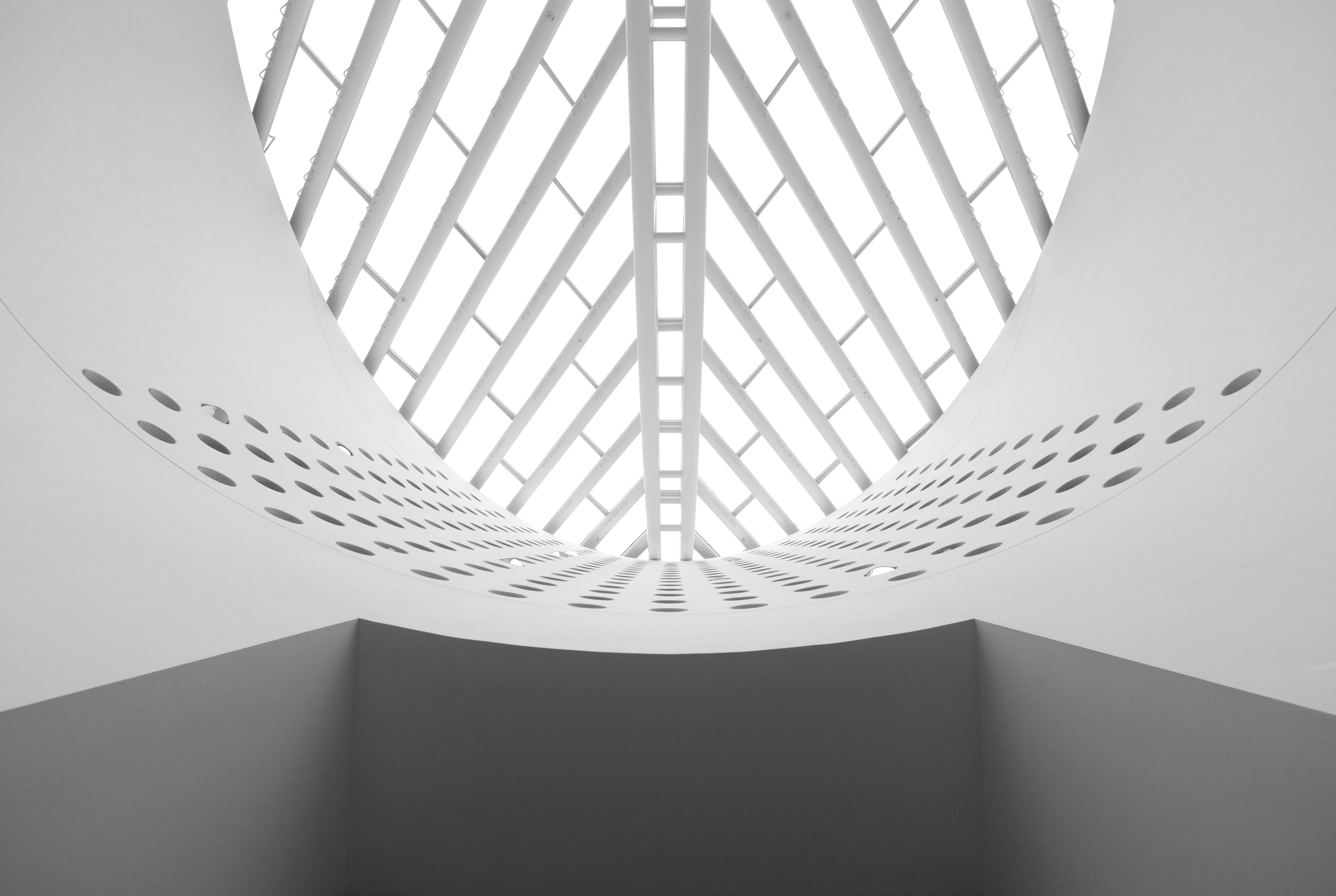 sky, pattern, sfmoma, office building exterior, modern, low angle view, architectural feature, san francisco, building exterior, abstract, silver colored, HD Wallpaper
