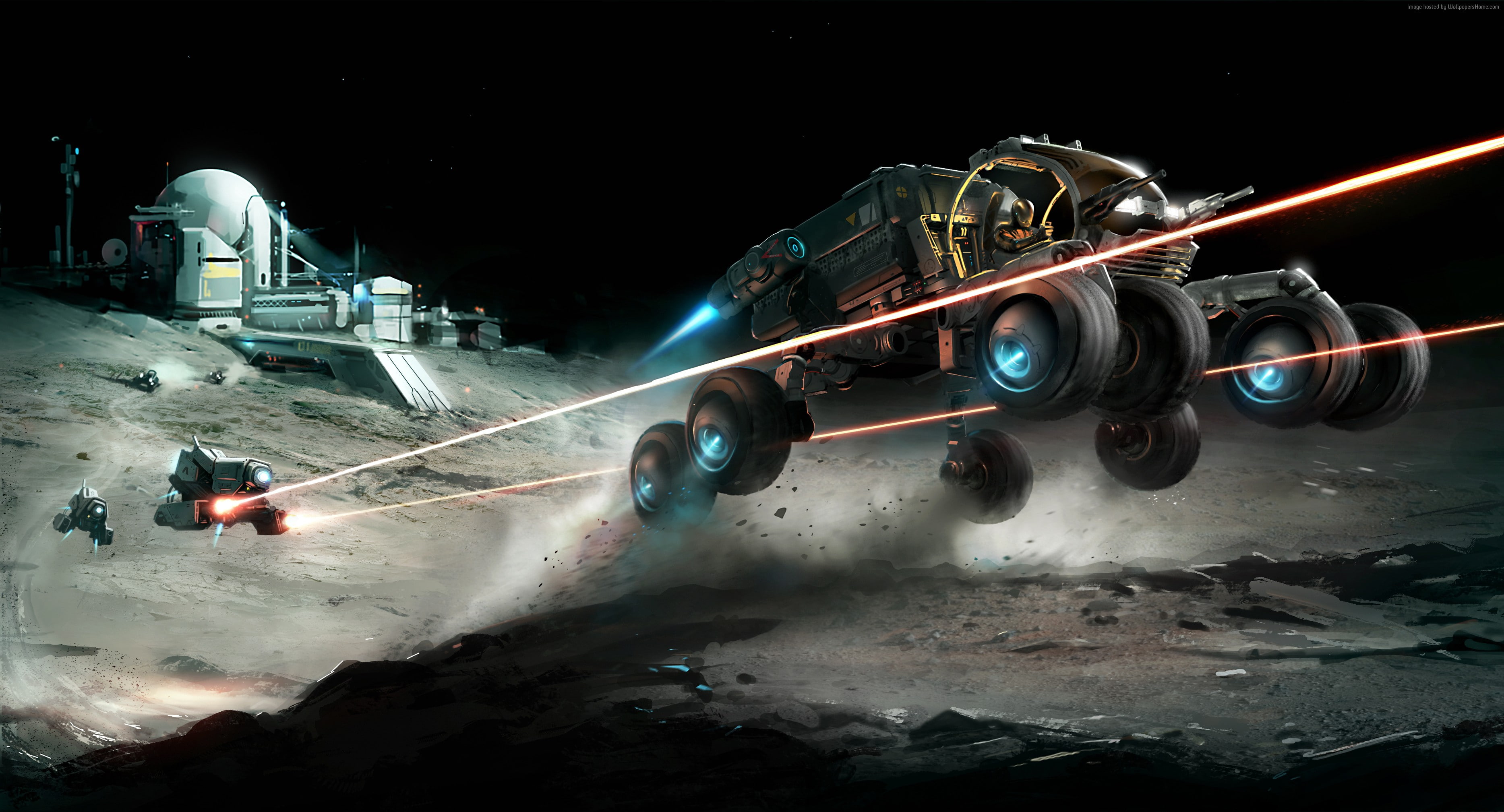 Best Games, PC, game, PS4, 2K, sci-fi, Xbox One, Elite Dangerous: Horizons, open world, space, HD Wallpaper