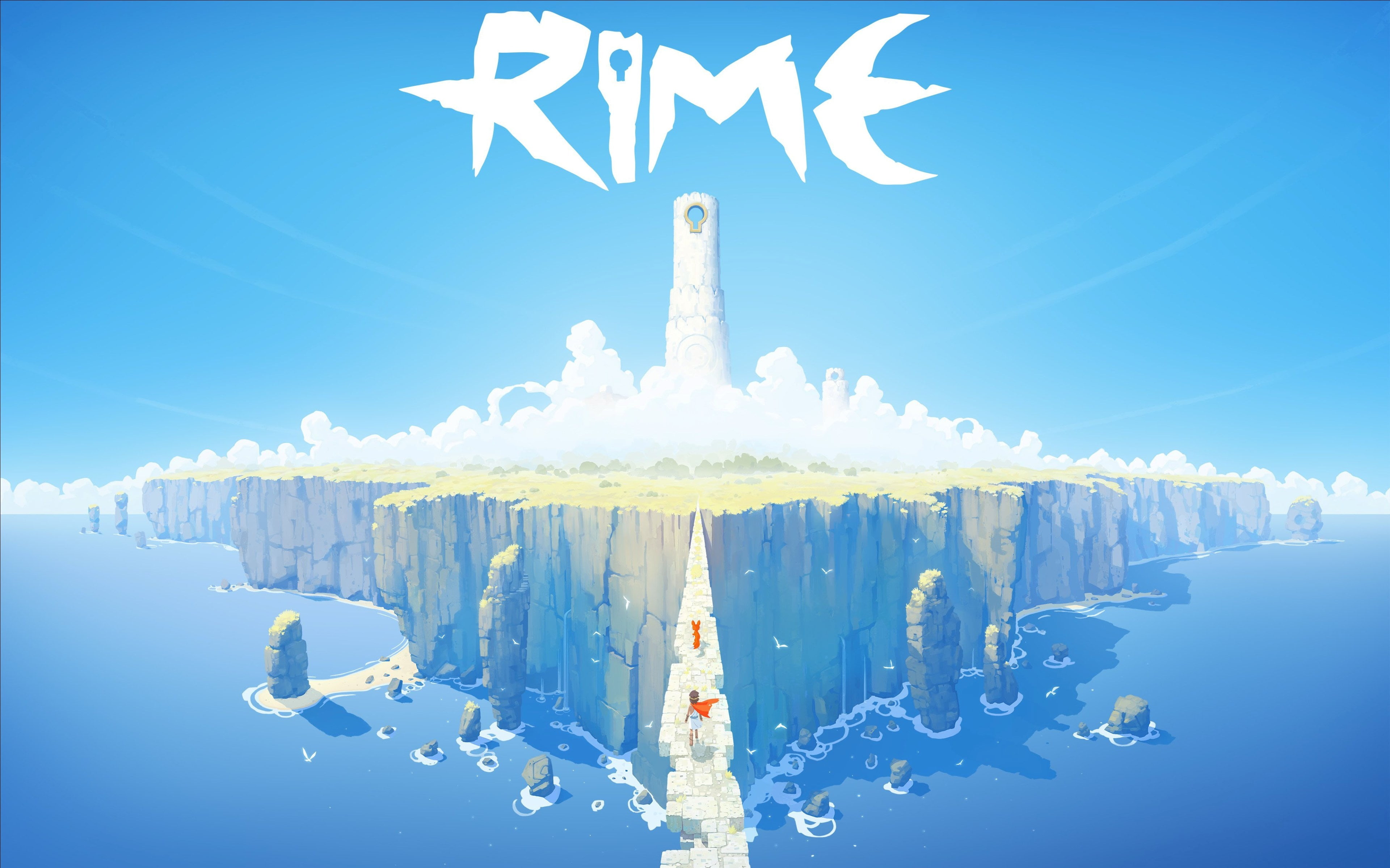 4K, 4K, Open world, 2017 Games, PS4, Rime, illustration, HD Wallpaper