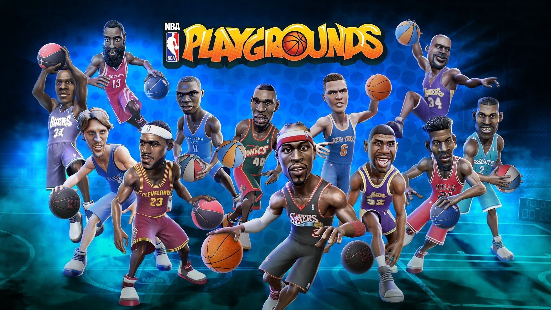 1080P, NBA Playgrounds, Video Game, HD Wallpaper