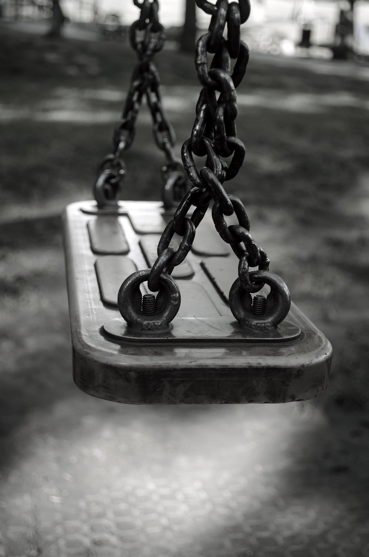 structure, childhood, absence, slide, plastic, park, leisure, fun, game, old, focus on foreground, no people, setting, outside, 1080P, chain, exercise, Phone HD Wallpaper