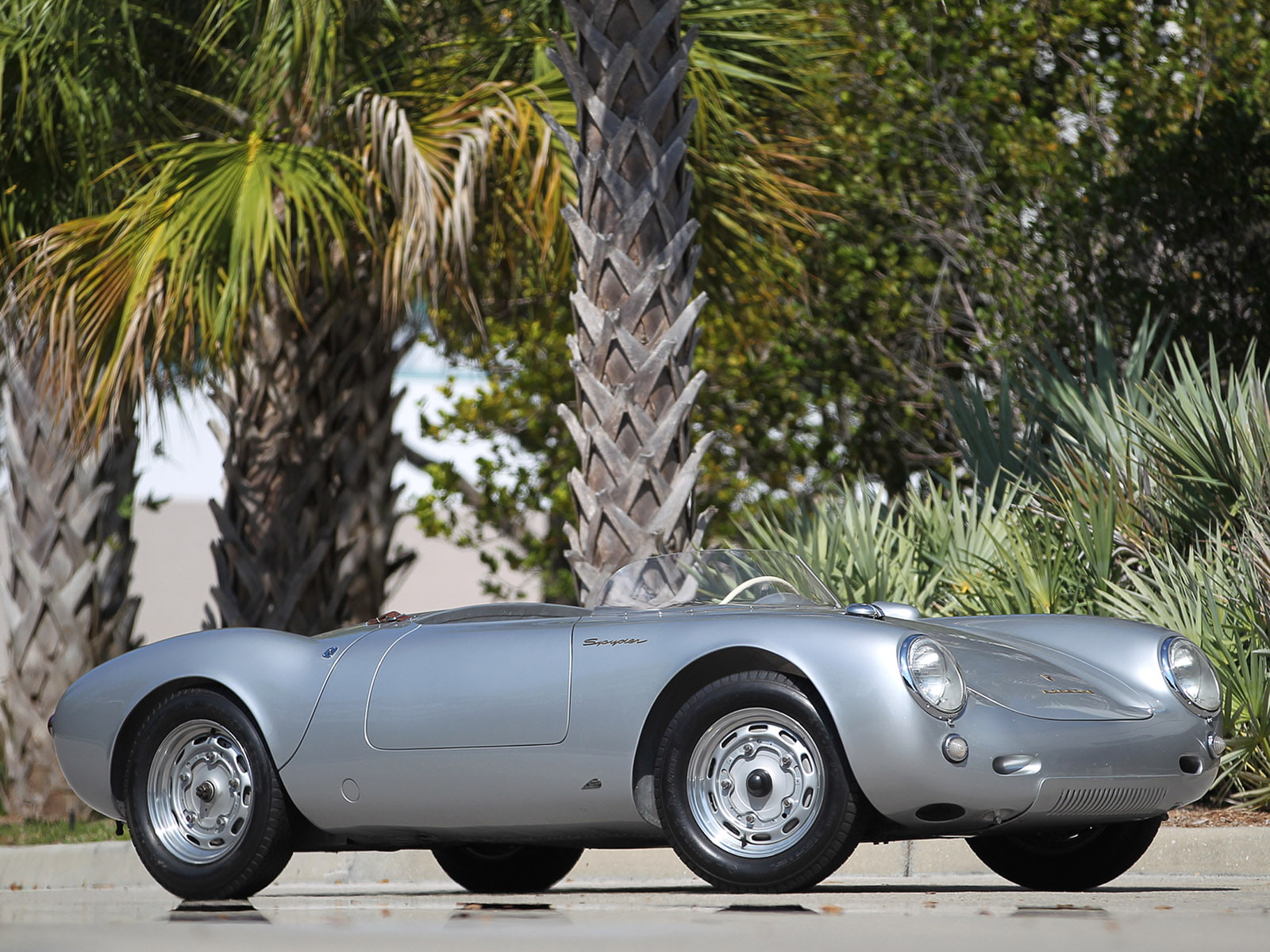 porsche, 550, retro, 1956, spyder, 720P, HD Wallpaper