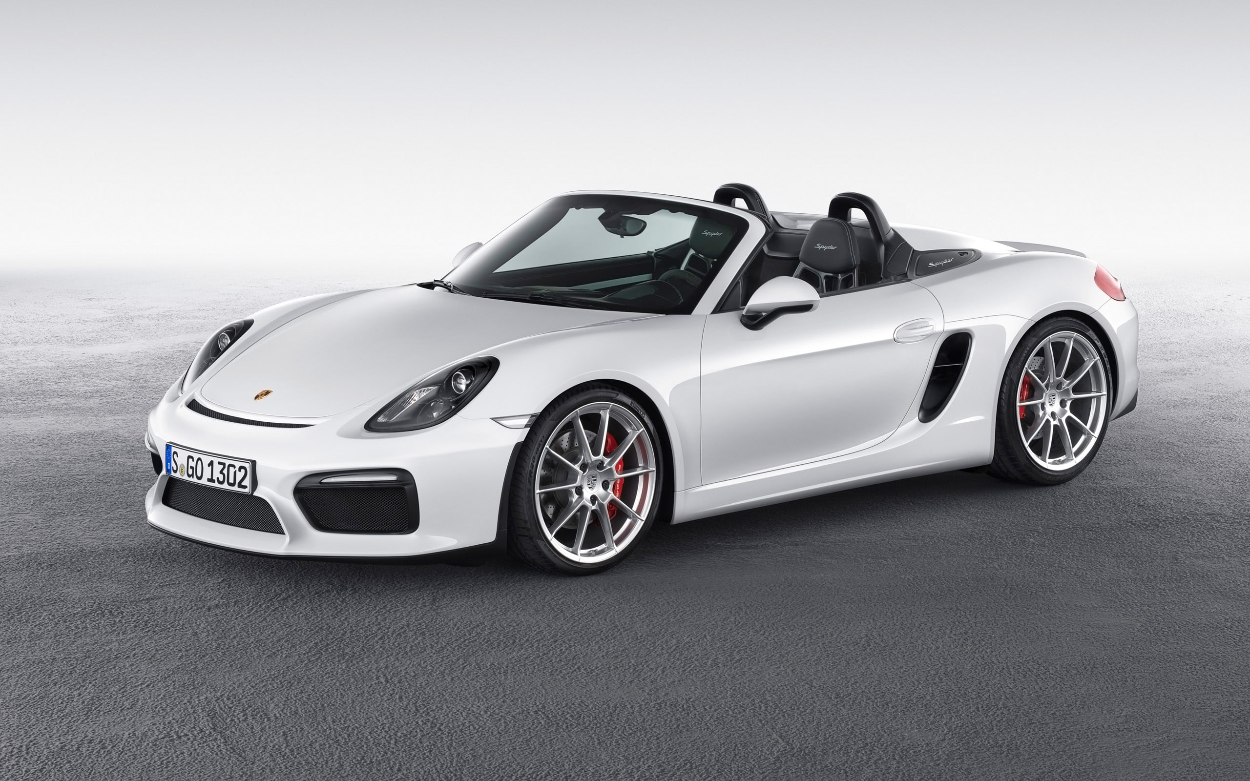 convertible, white car, porsche, boxster, 2015, 2K, car, white, porsche boxster, HD Wallpaper