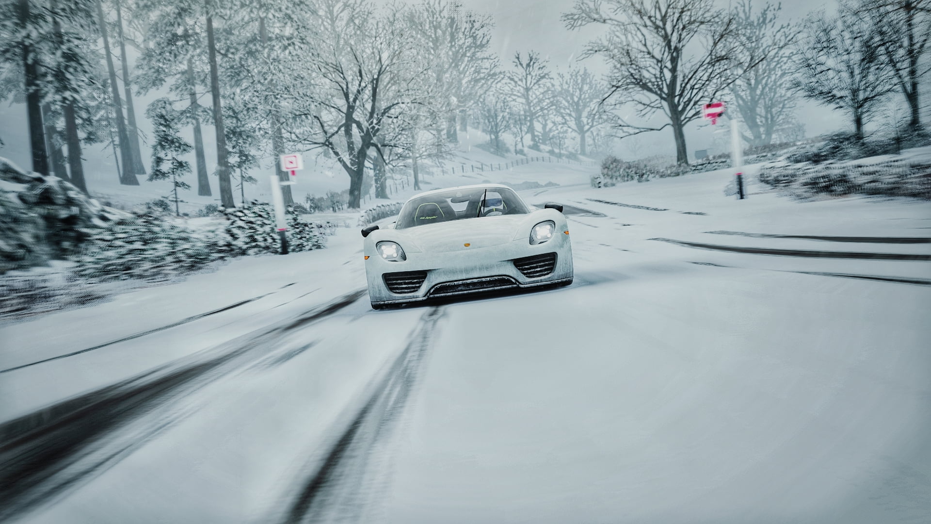 video games, 918 spyder, car, 1080P, Porsche 918 Spyder, Porsche, Forza Horizon 4, HD Wallpaper