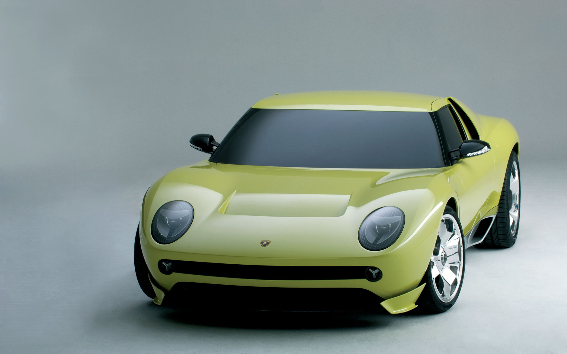 front, 1080P, miura, lambo, view, cars, HD Wallpaper