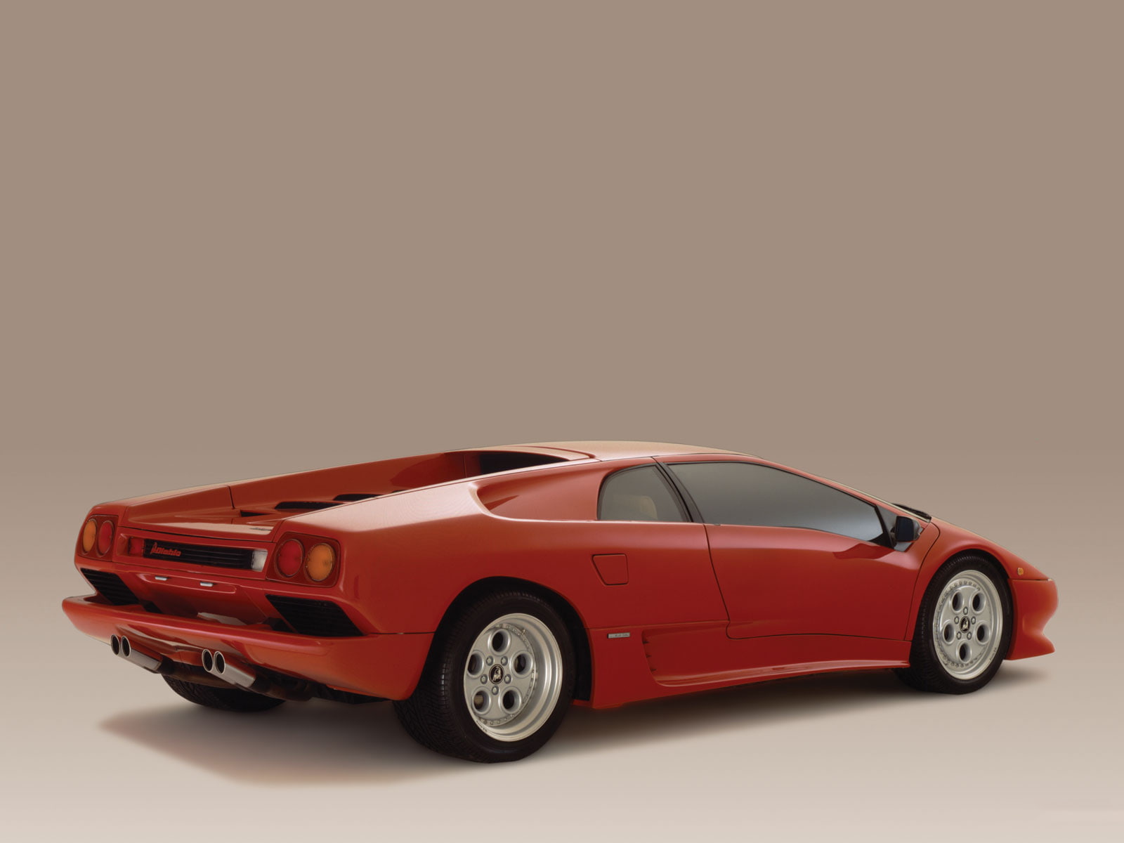 cars, 720P, lambo, diablo, red, HD Wallpaper