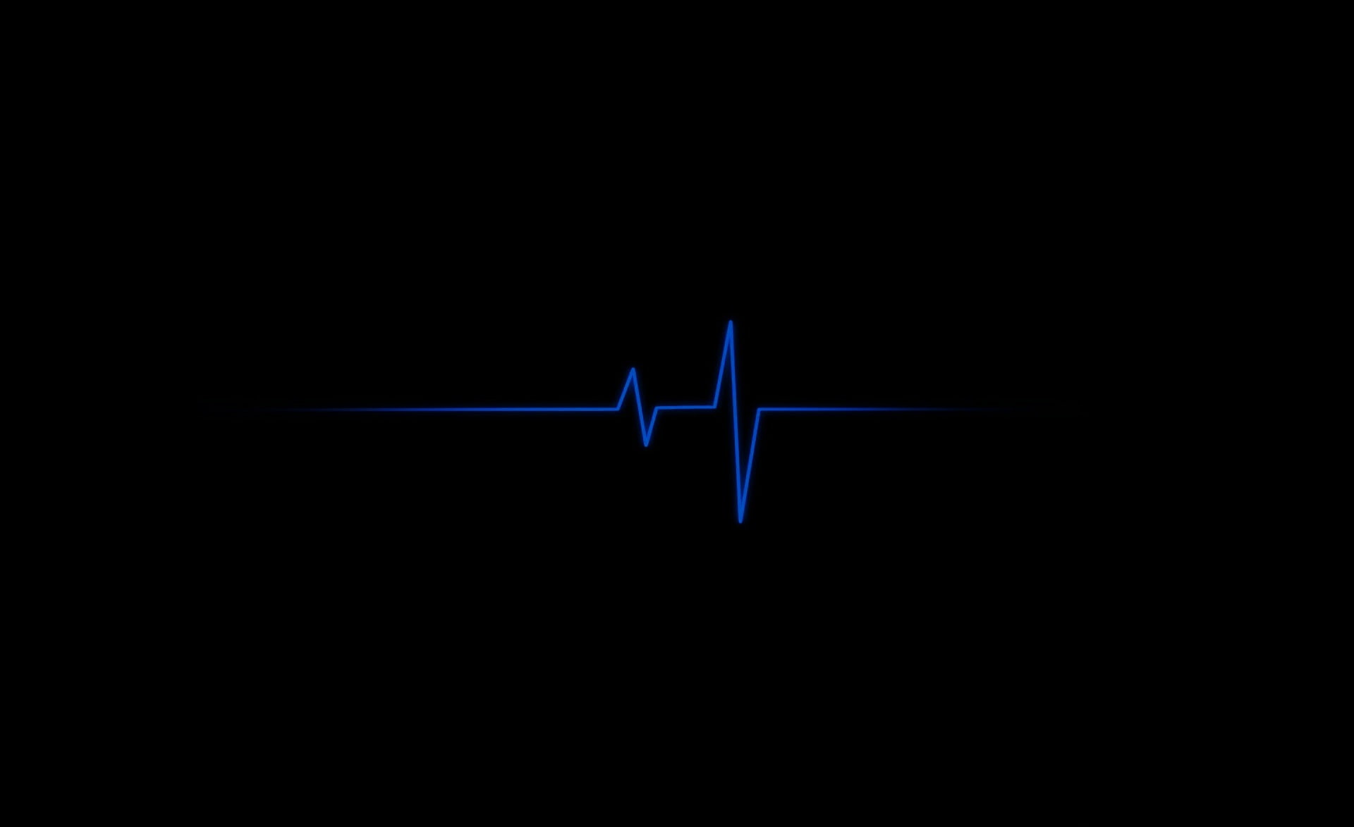Beat, neon, cut out, no people, illuminated, equipment, copy space, dark, technology, night, blue, healthcare and medicine, studio shot, indoors, black color, HD Wallpaper