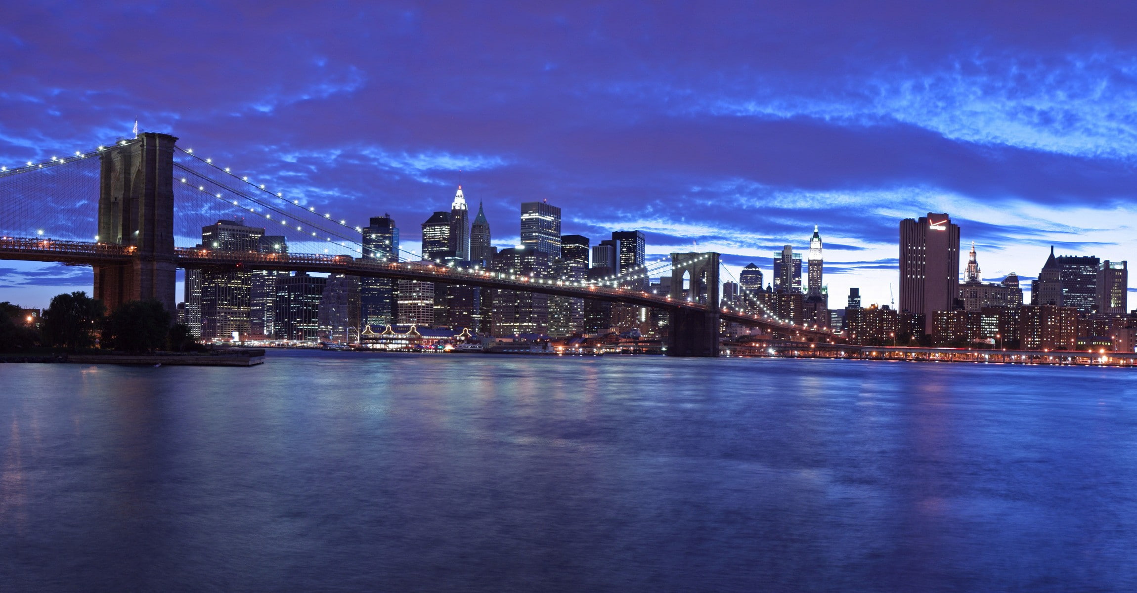cityscape, Brooklyn Bridge, 1080P, New York City, HD Wallpaper