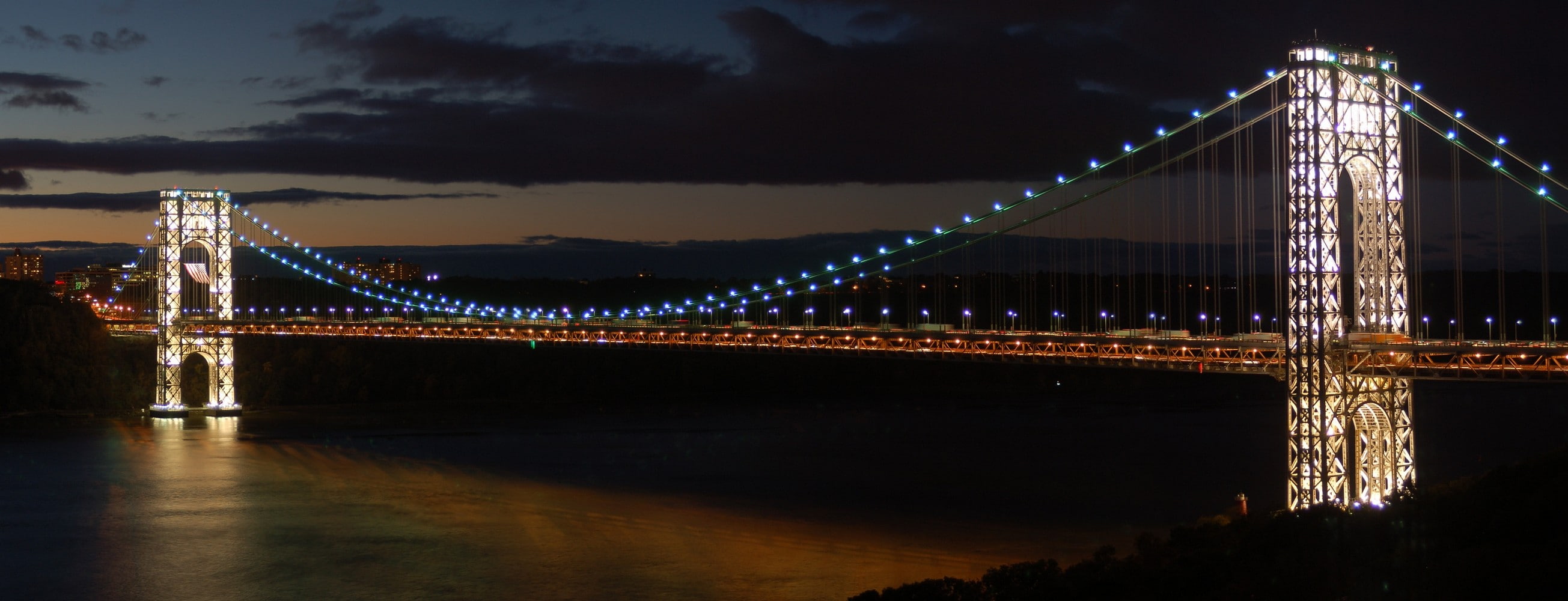 George Washington Bridge, 2K, bridge, HD Wallpaper