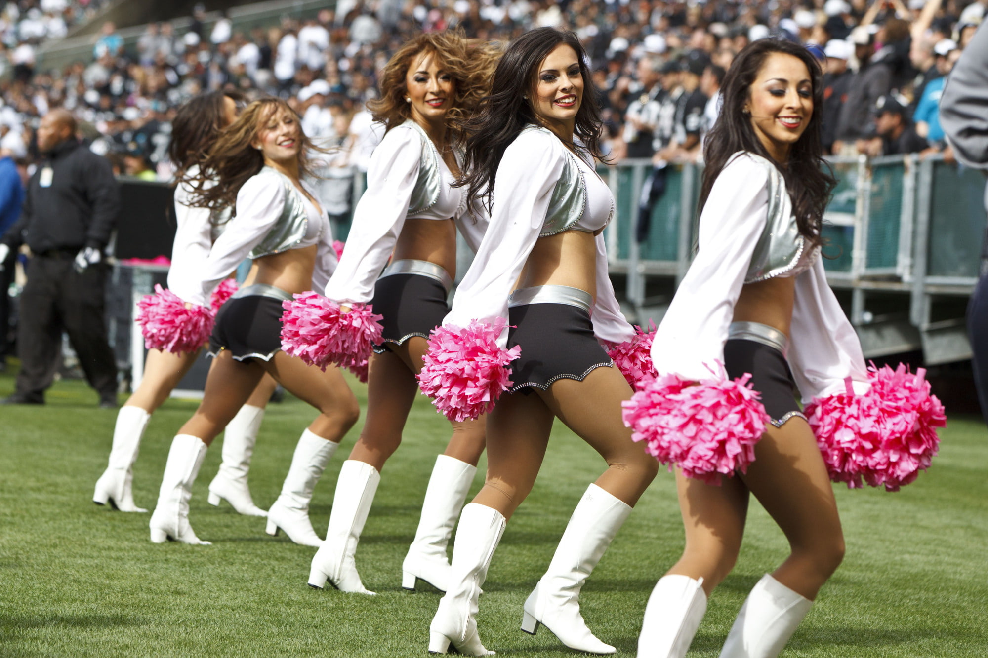 1080P, cheerleader, oakland, football, raiders, nfl, HD Wallpaper
