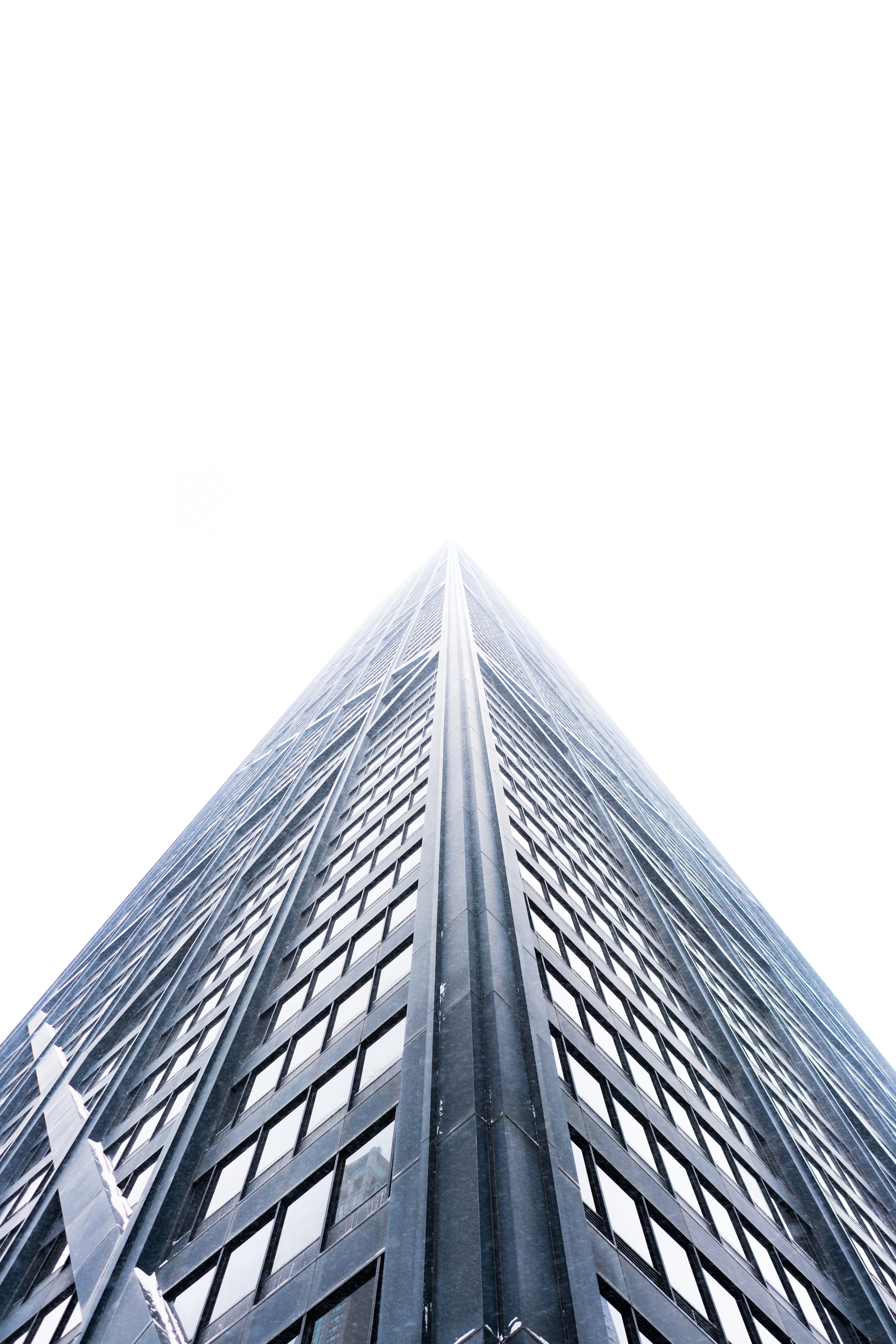 building exterior, steel, alloy, john hancock center, sky, clear sky, architecture, united states, tall - high, tower, nature, window, day, michigan ave, Phone HD Wallpaper