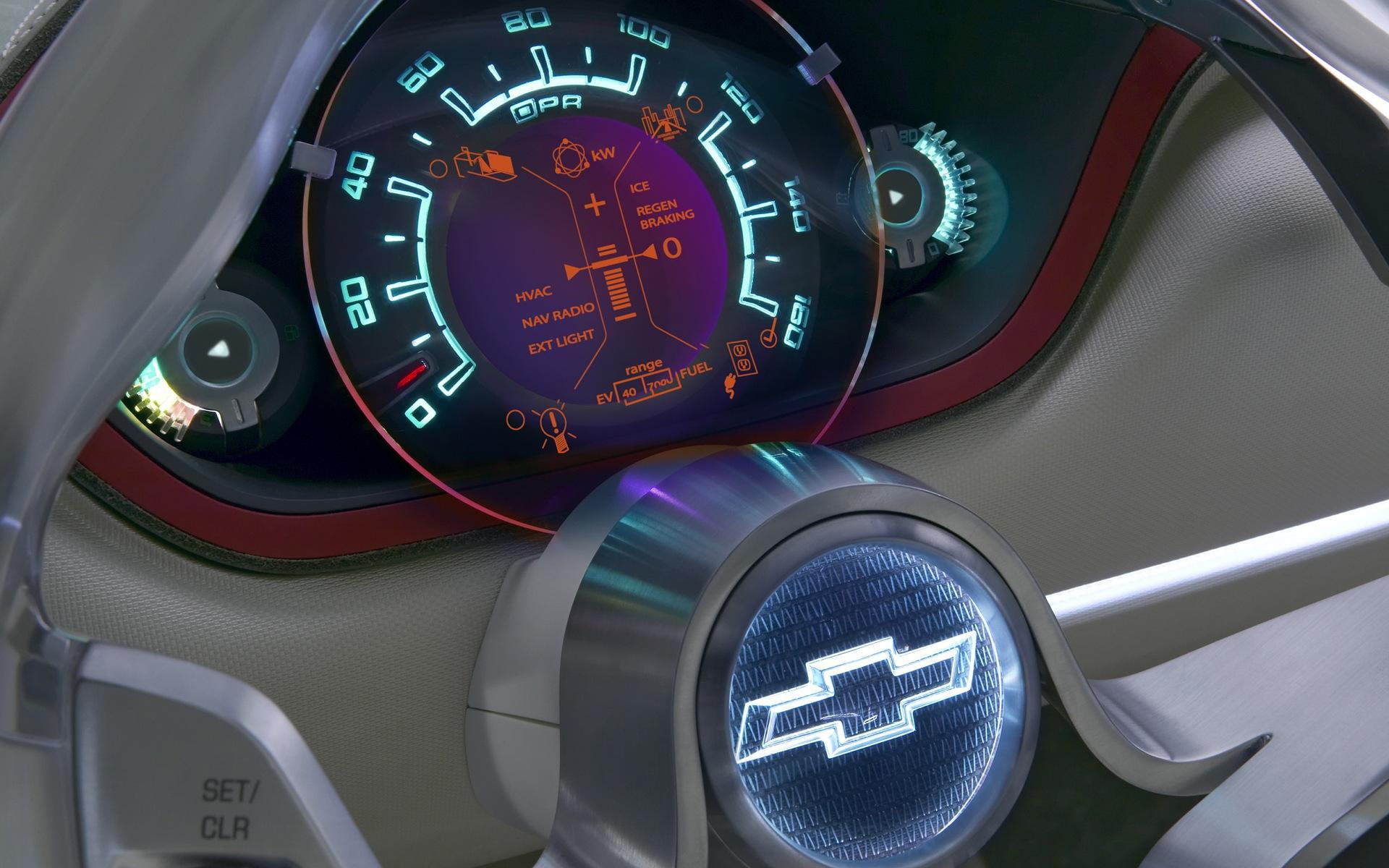dashboard, chevrolet, cars, future, 1080P, HD Wallpaper