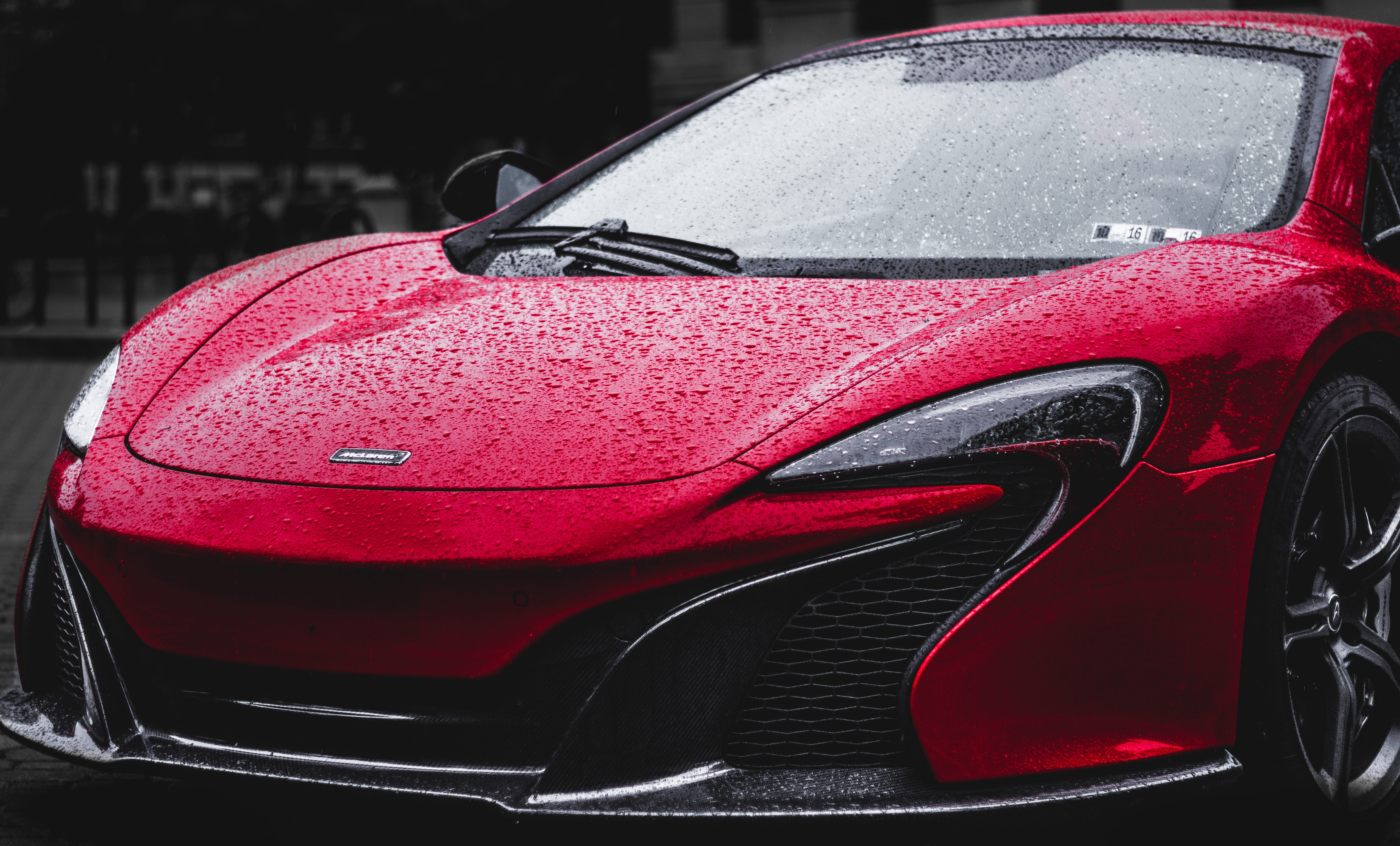 competition, competitive sport, outdoors, drops, no people, car, water, hood, motorsport, motor vehicle, mode of transportation, racecar, rain drop, professional sport, HD Wallpaper