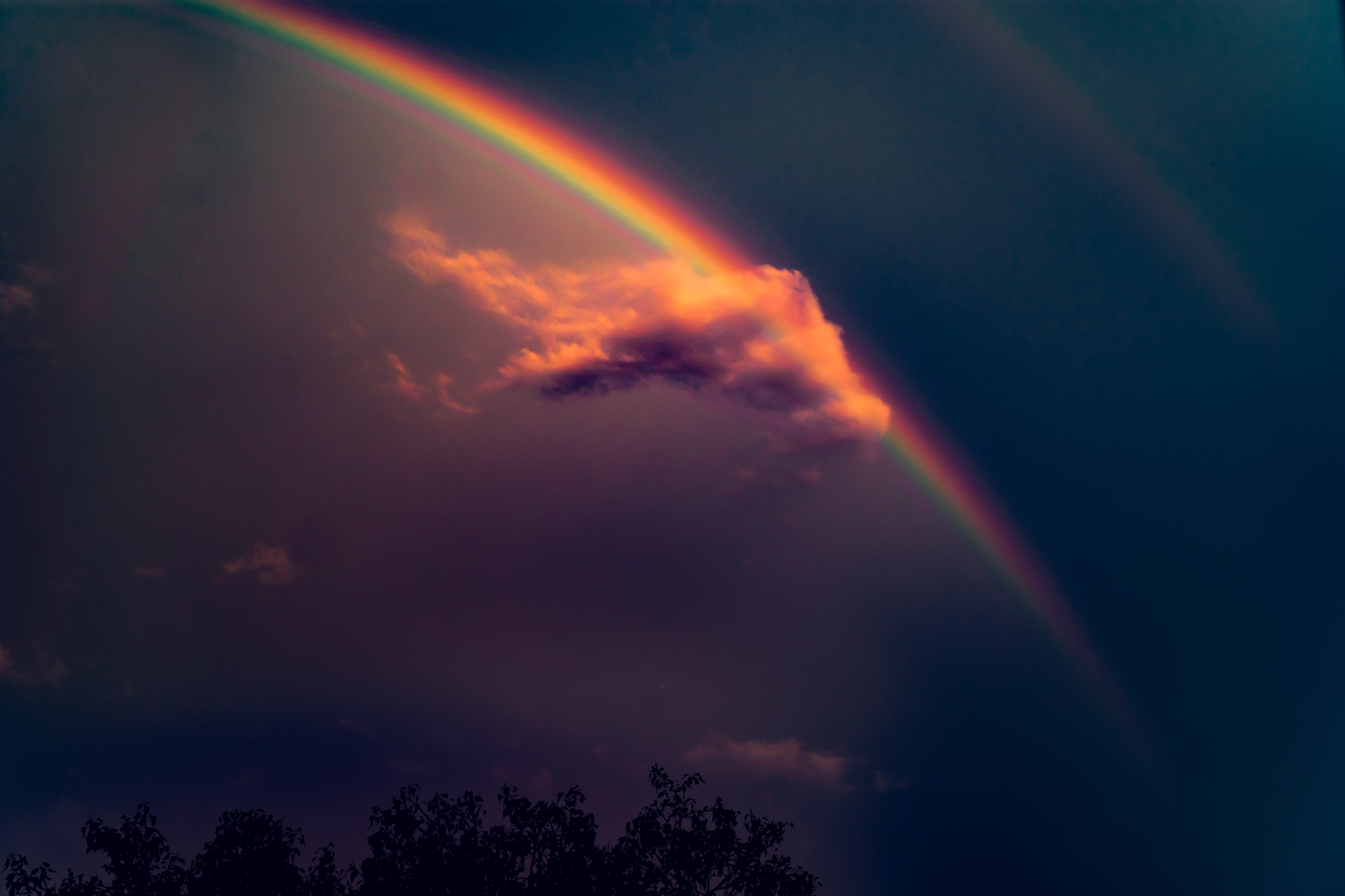 beautiful, low angle view, nature, bonfire, cloud, multi colored, blue, cumulus, clouds, rain, thunderstorm, storm, no people, tranquility, tranquil scene, HD Wallpaper