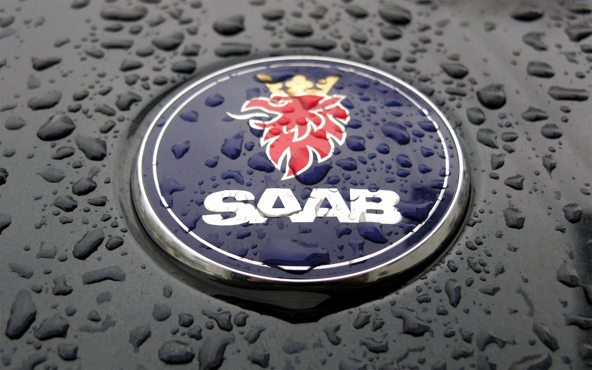 cars, water, saab, drop, 1080P, hd, HD Wallpaper