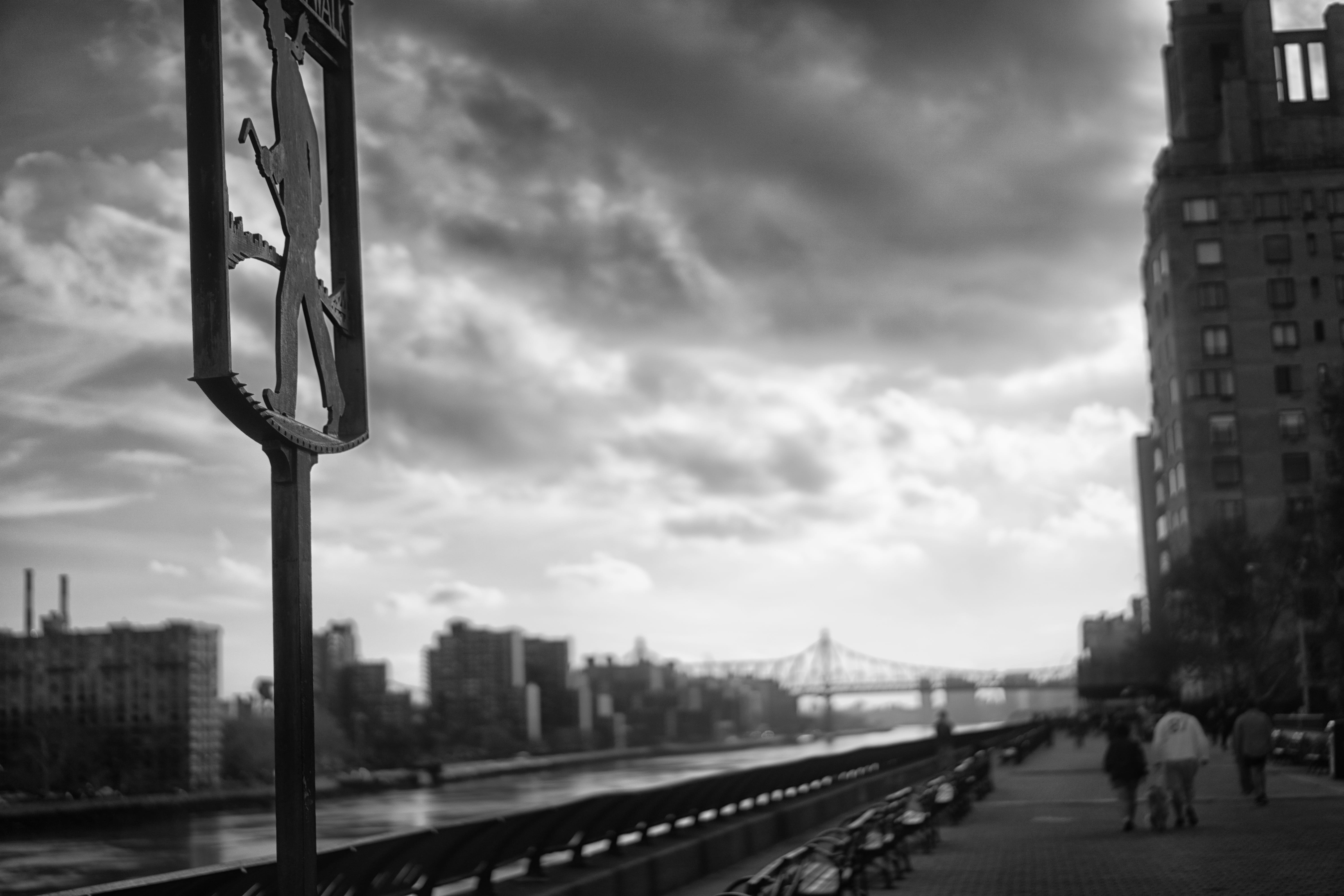 street, outdoors, built structure, building exterior, buildings, mode of transportation, nature, bridge - man made structure, eastriver, transportation, HD Wallpaper