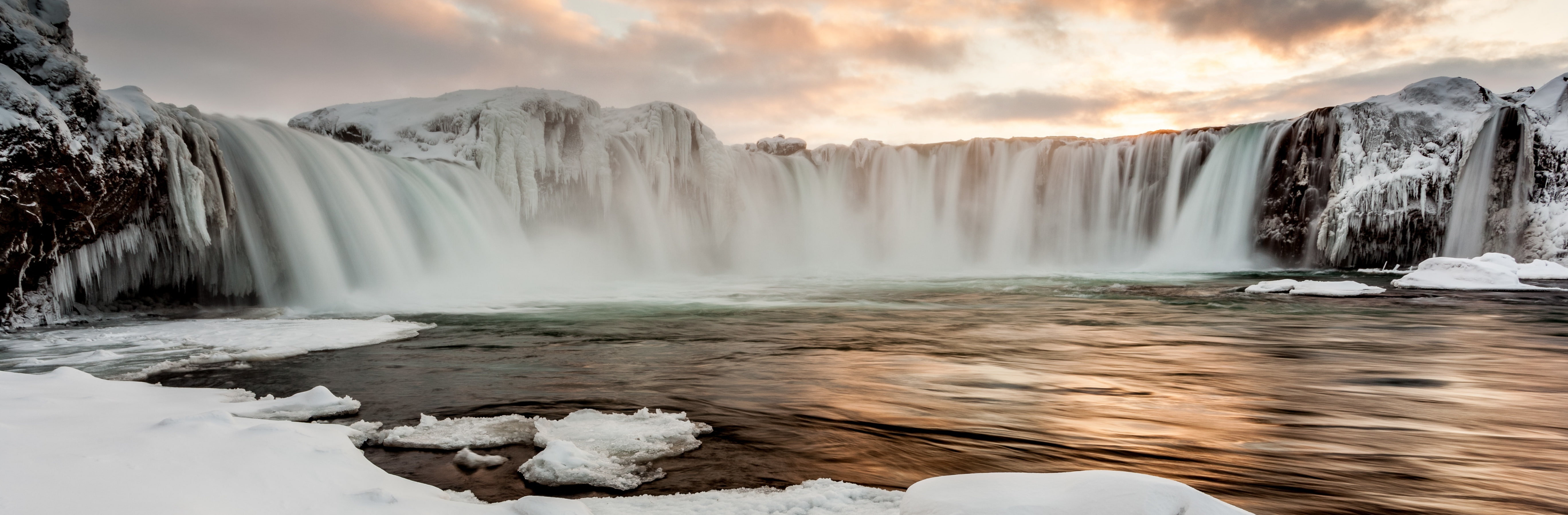 Waterfall, Amazing, 5K, Europe, Iceland, landmark, beauty, ColdWater, Travel, holiday, trip, beauty in nature, vacations, Sunset, Falls, Vacation, Nature, HD Wallpaper