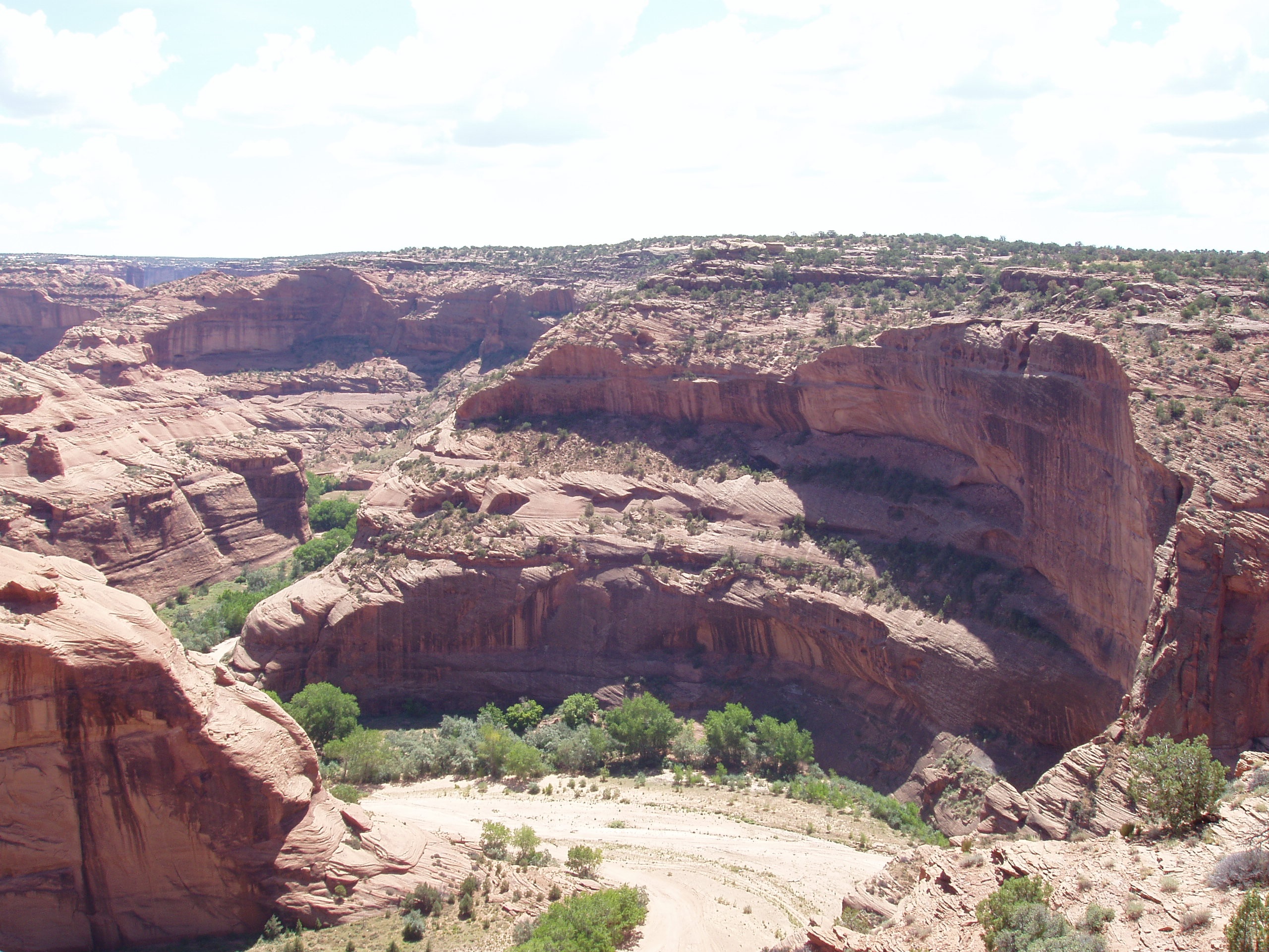 beauty in nature, day, canyon de chelly, physical geography, tranquil scene, southwest, climate, navajo, indian, eroded, nature, environment, cloud - sky, HD Wallpaper