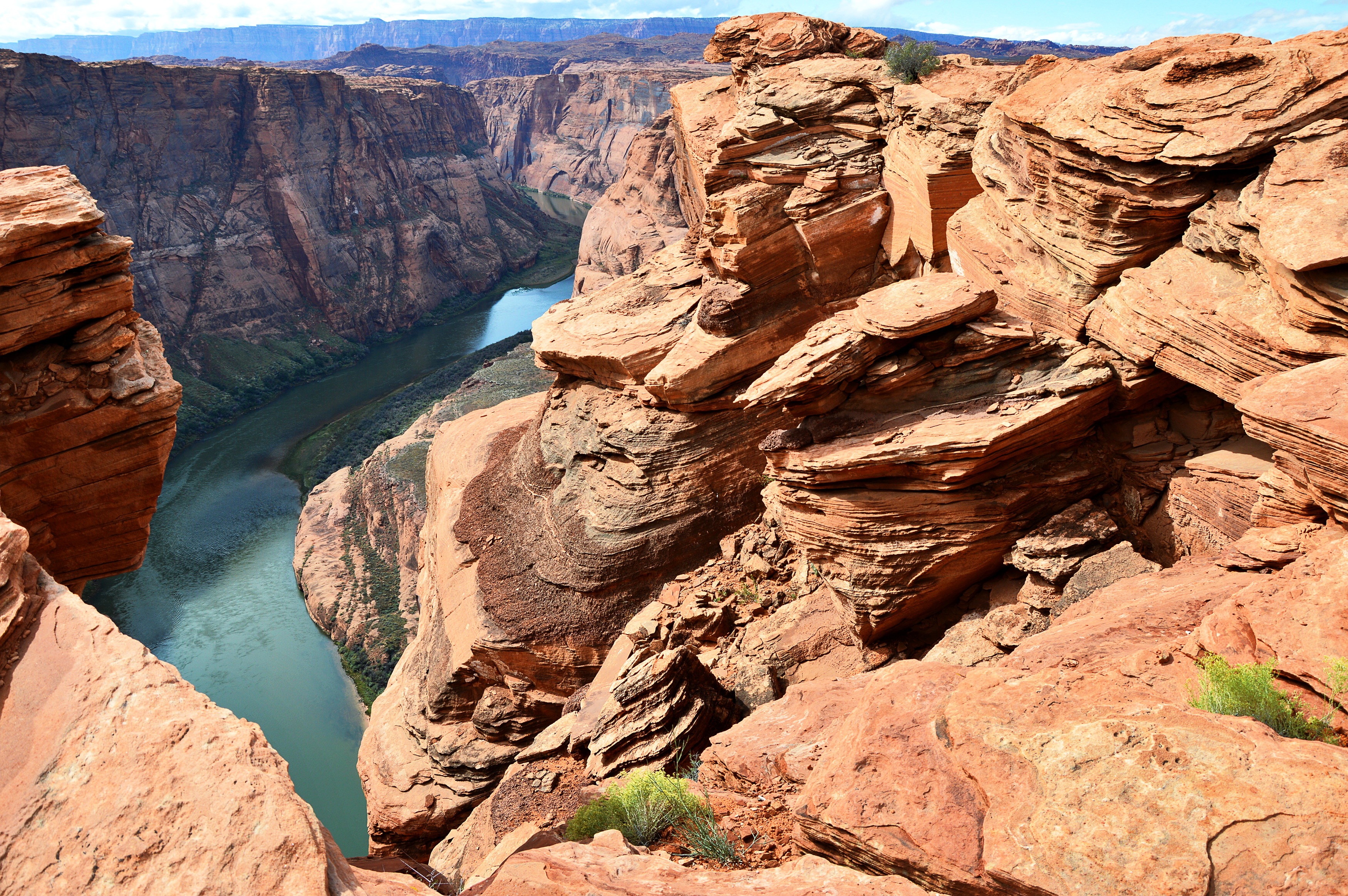 formation, horseshoe bend, scenics, no people, mountain, beauty in nature, desert, arid climate, river, travel destinations, tranquility, national Park, HD Wallpaper