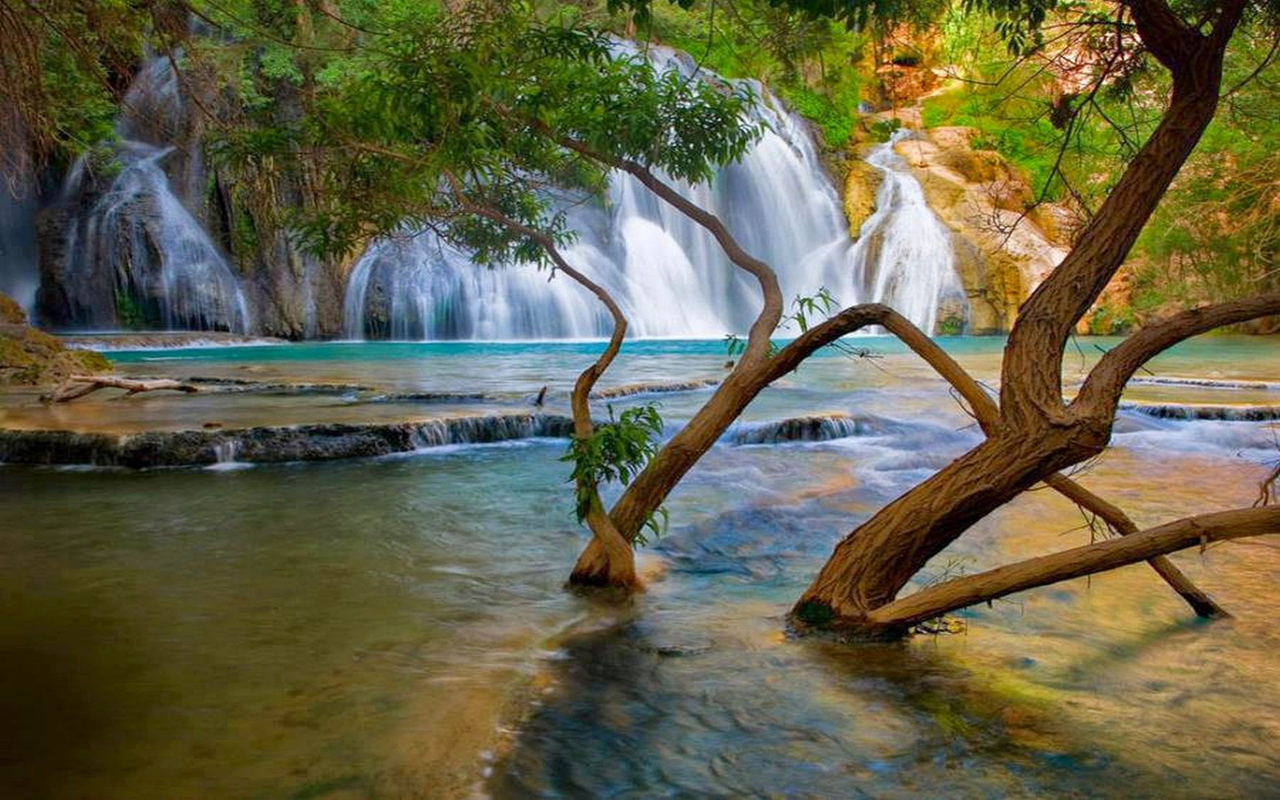 falls, 2K, havasu, HD Wallpaper