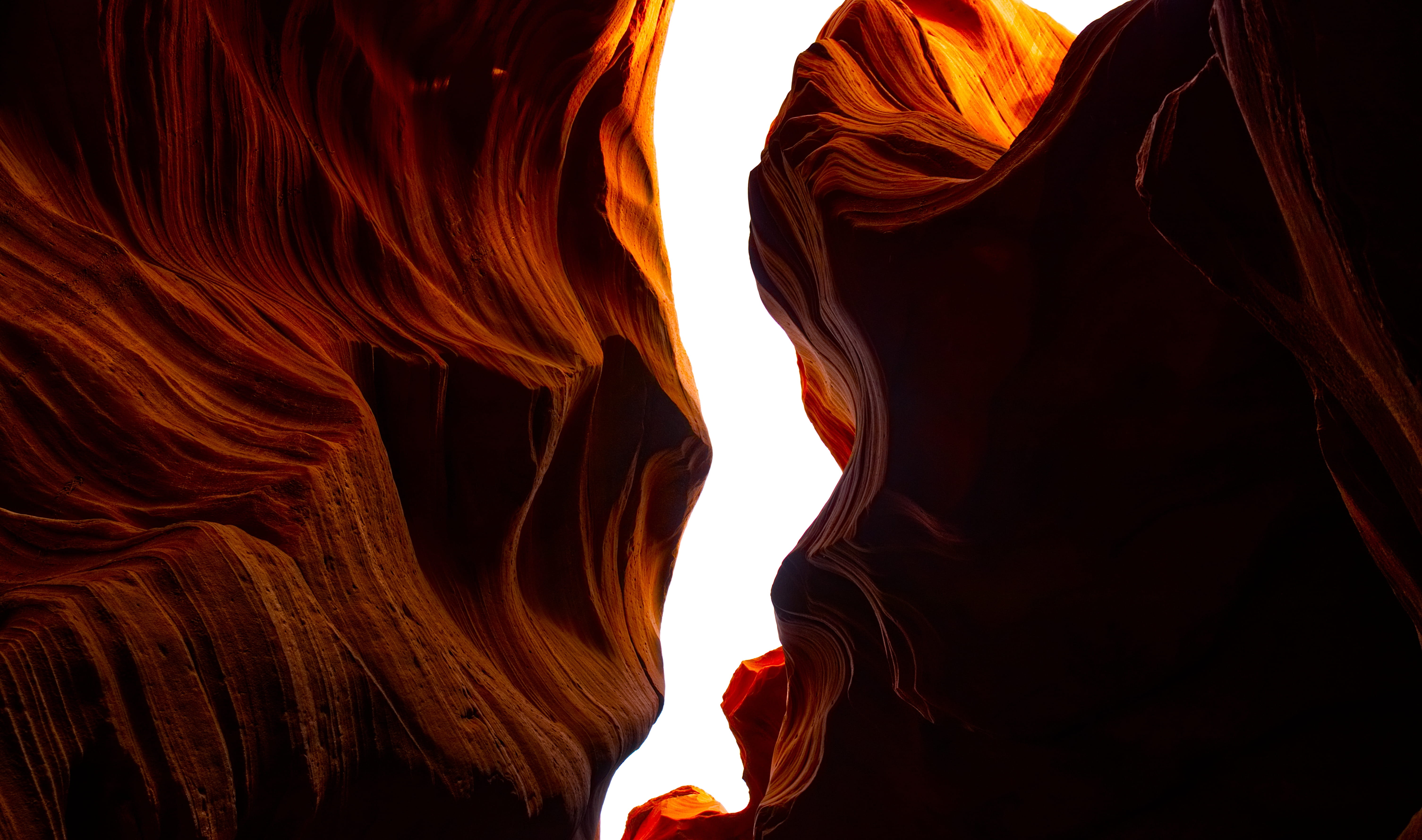 antelope canyon, red, physical geography, arizona, erosion, swirling, indoors, desert, navajo, rock, beauty in nature, sandstone, no people, textured, 5K, HD Wallpaper