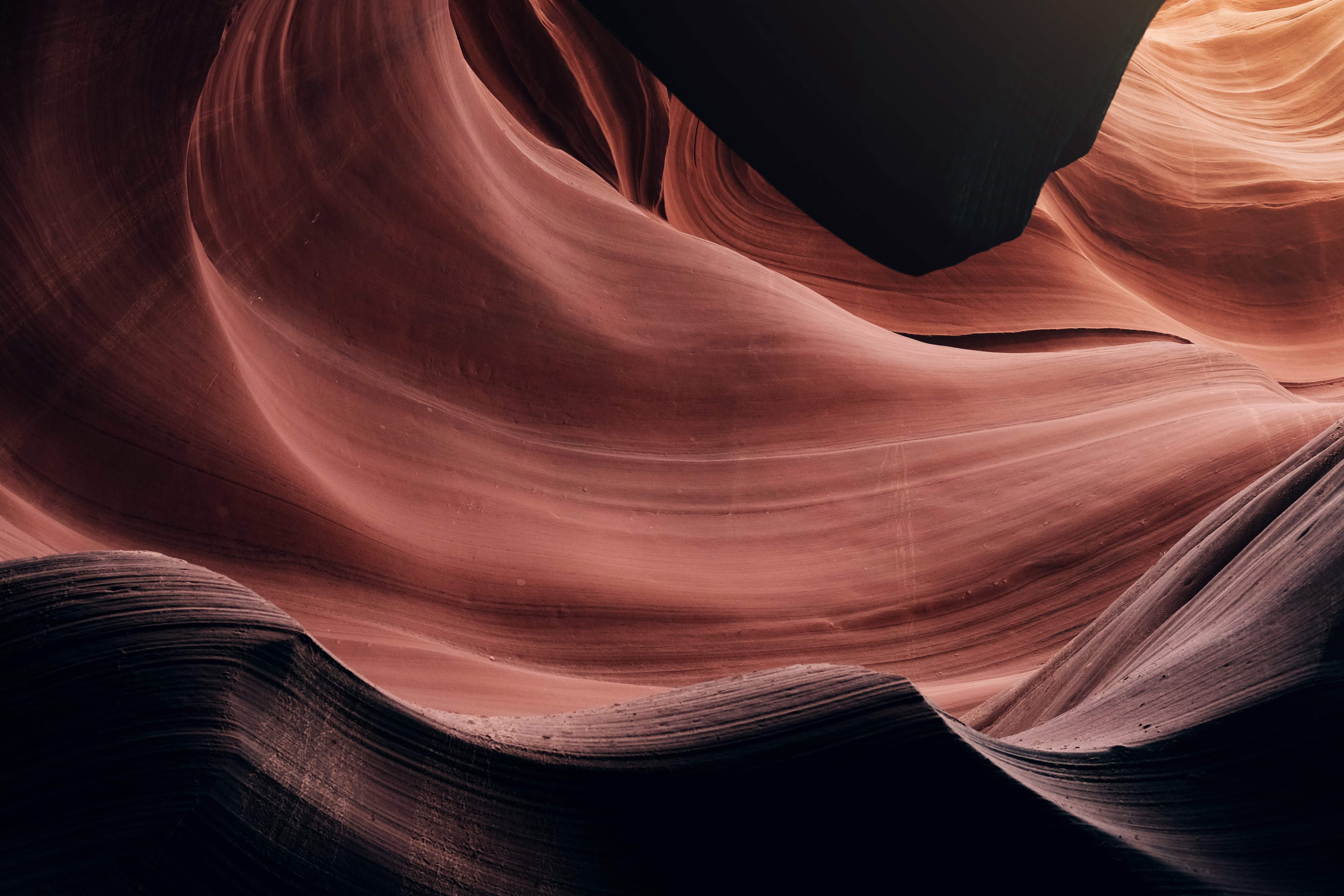 textured, illustration, travel destinations, solid, tranquility, orange, antelope Canyon, rock - object, scenics - nature, arizona, tourism, rock, 5K, HD Wallpaper